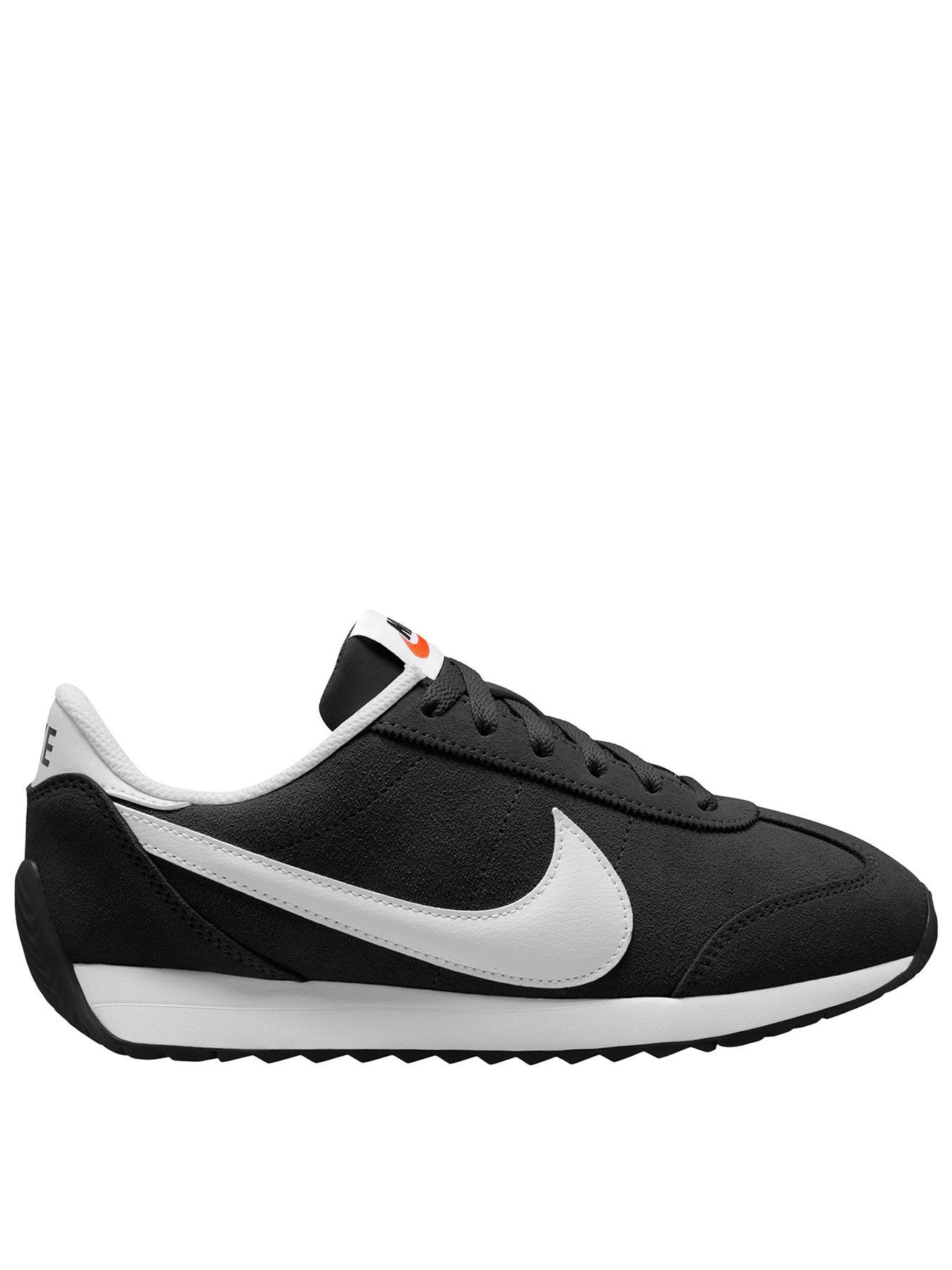 Image 1 of 4 of Nike Womens Pacific Suede Trainers - Black/White