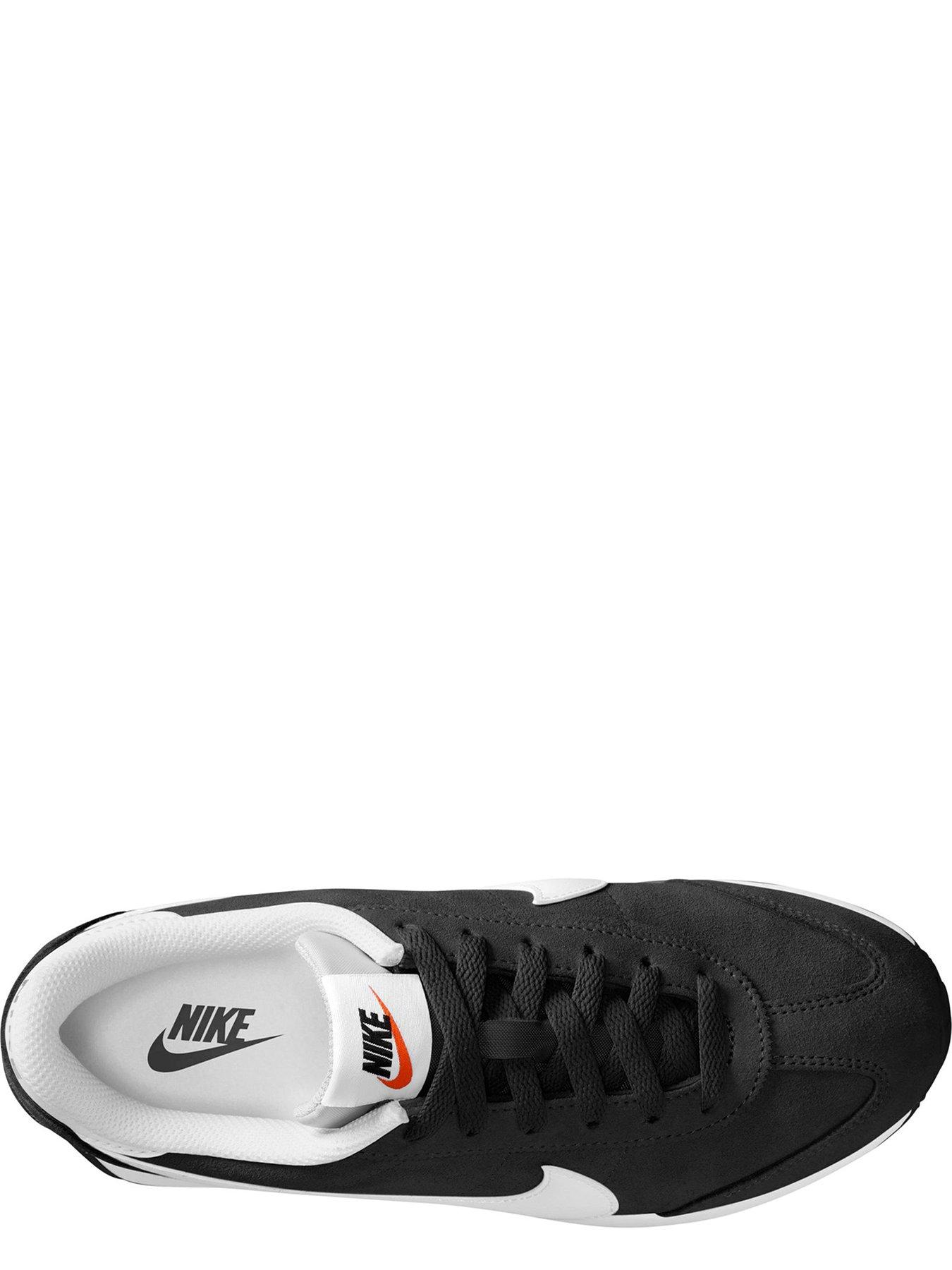 Image 2 of 4 of Nike Womens Pacific Suede Trainers - Black/White