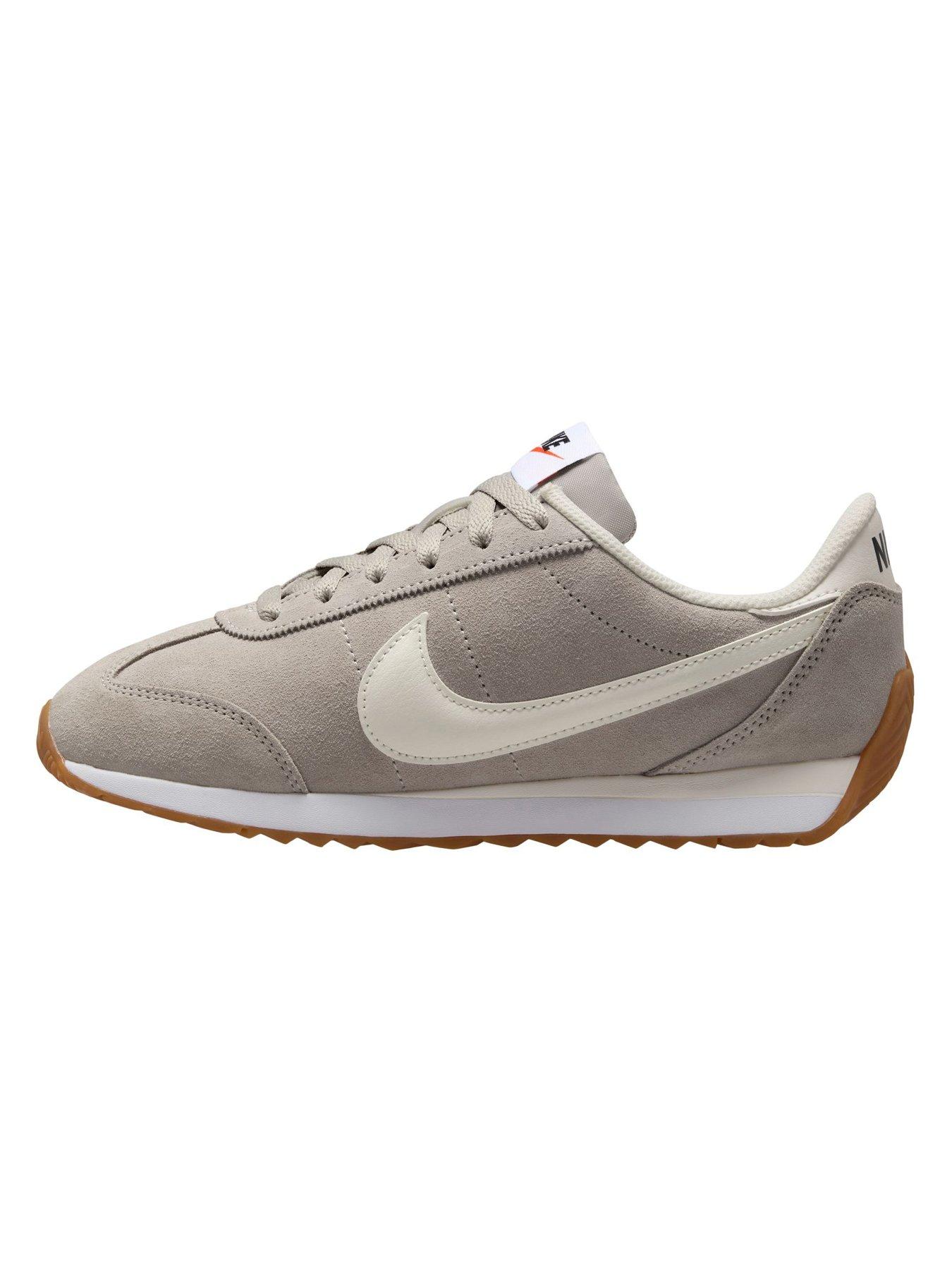 Image 4 of 5 of Nike Womens Pacific Suede Trainers - Cream