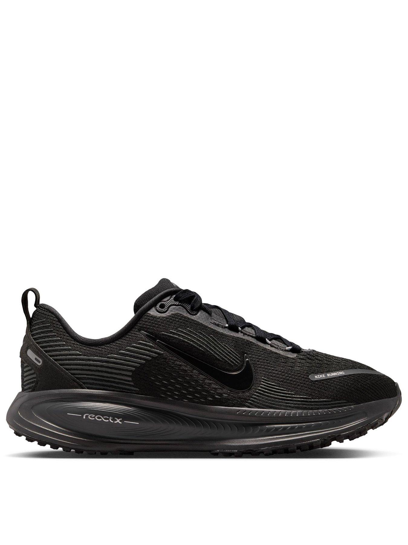 Nike Big Kids Running Vomero 18 Trainers - Black