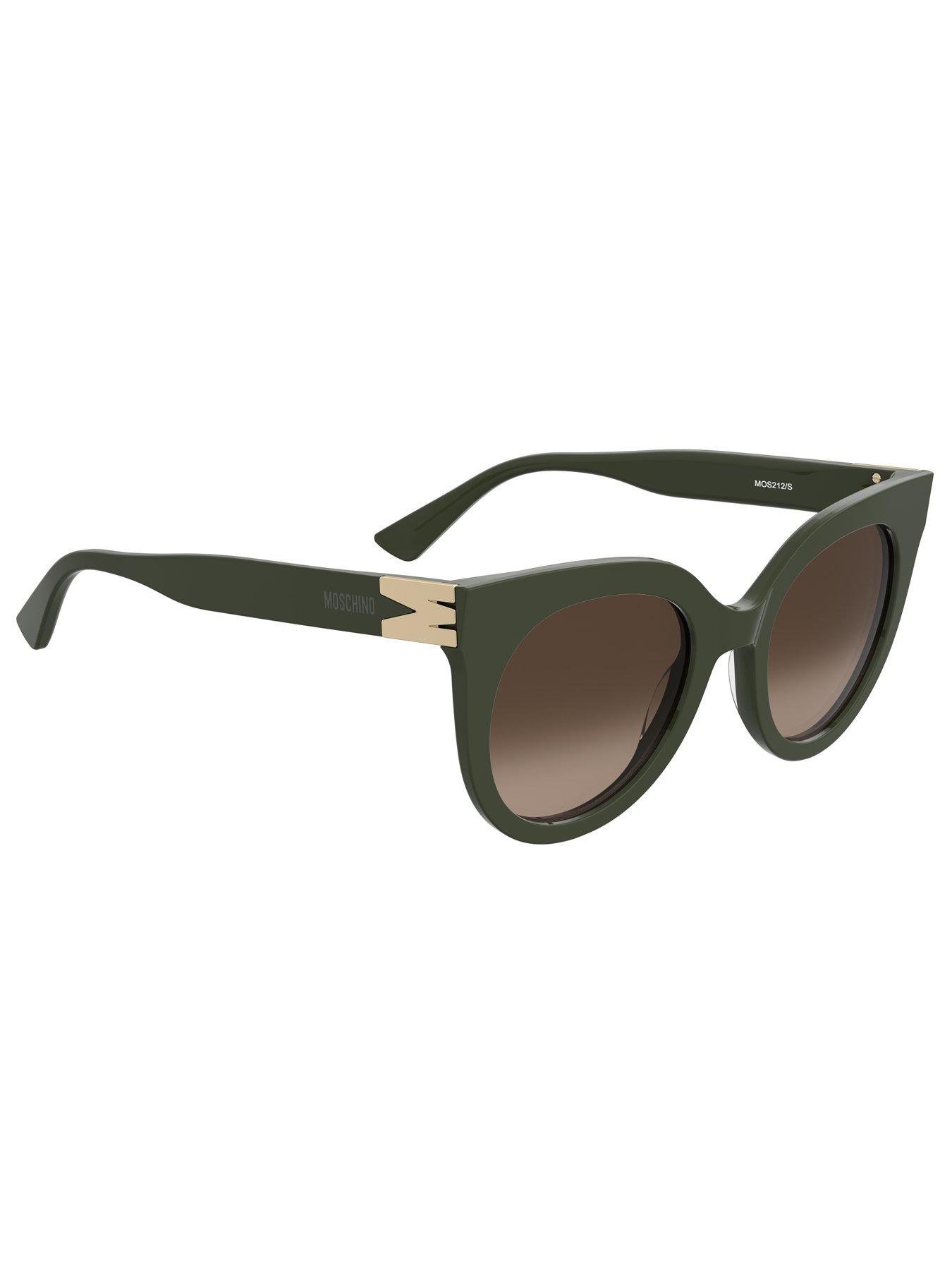 moschino-round-frame-sunglasses-with-m-trim--dark-greendetail