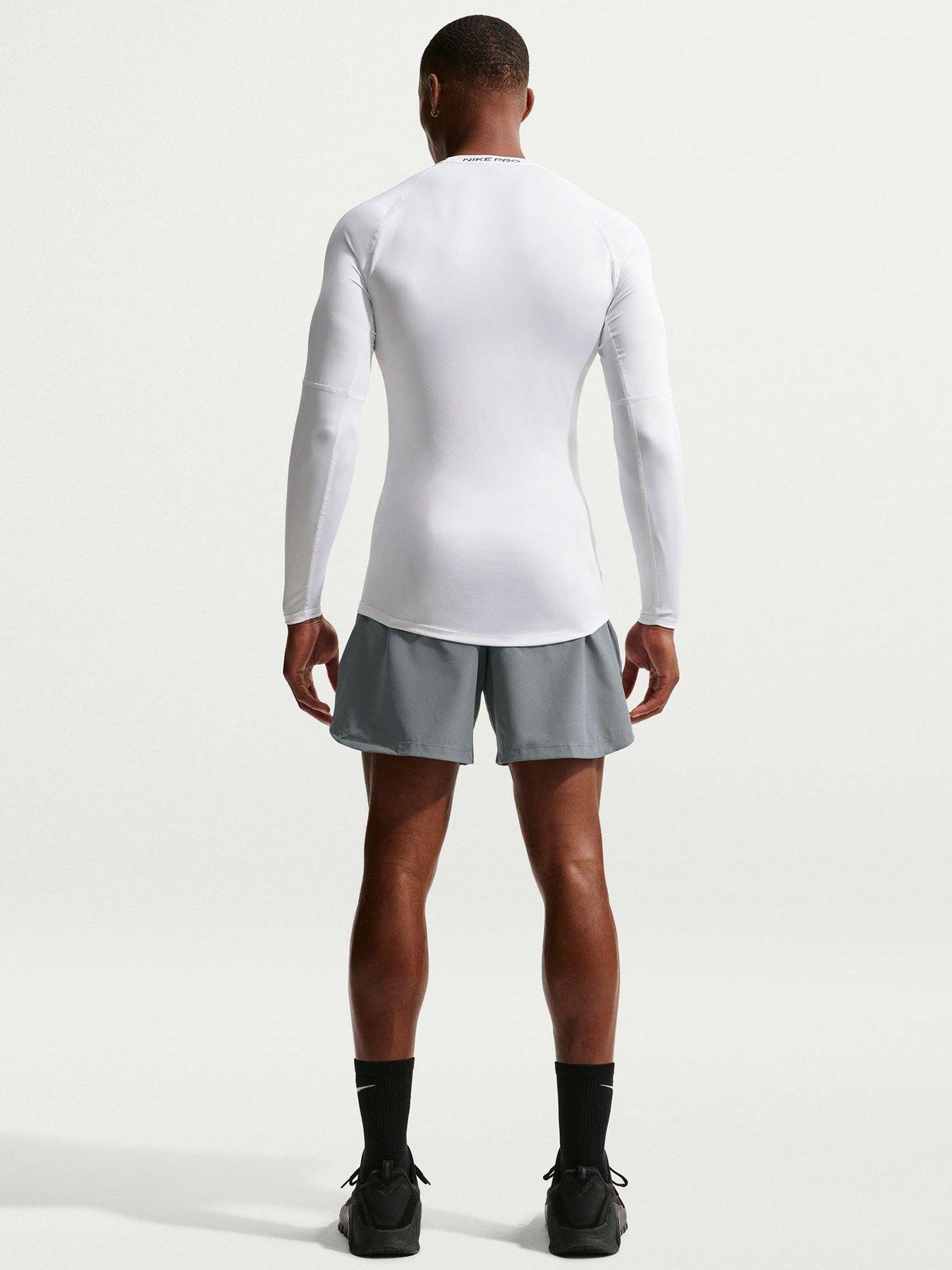 Image 5 of 5 of Nike Nike Mens Training Dri-fit 6 Inch Shorts - Grey