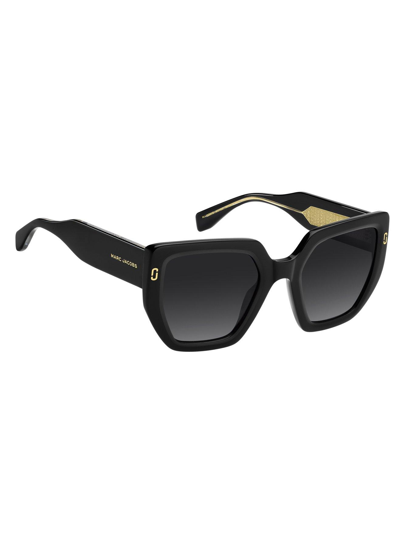 Image 2 of 5 of MARC JACOBS 1126/S Women's Bold Geometric Sunglasses - Black