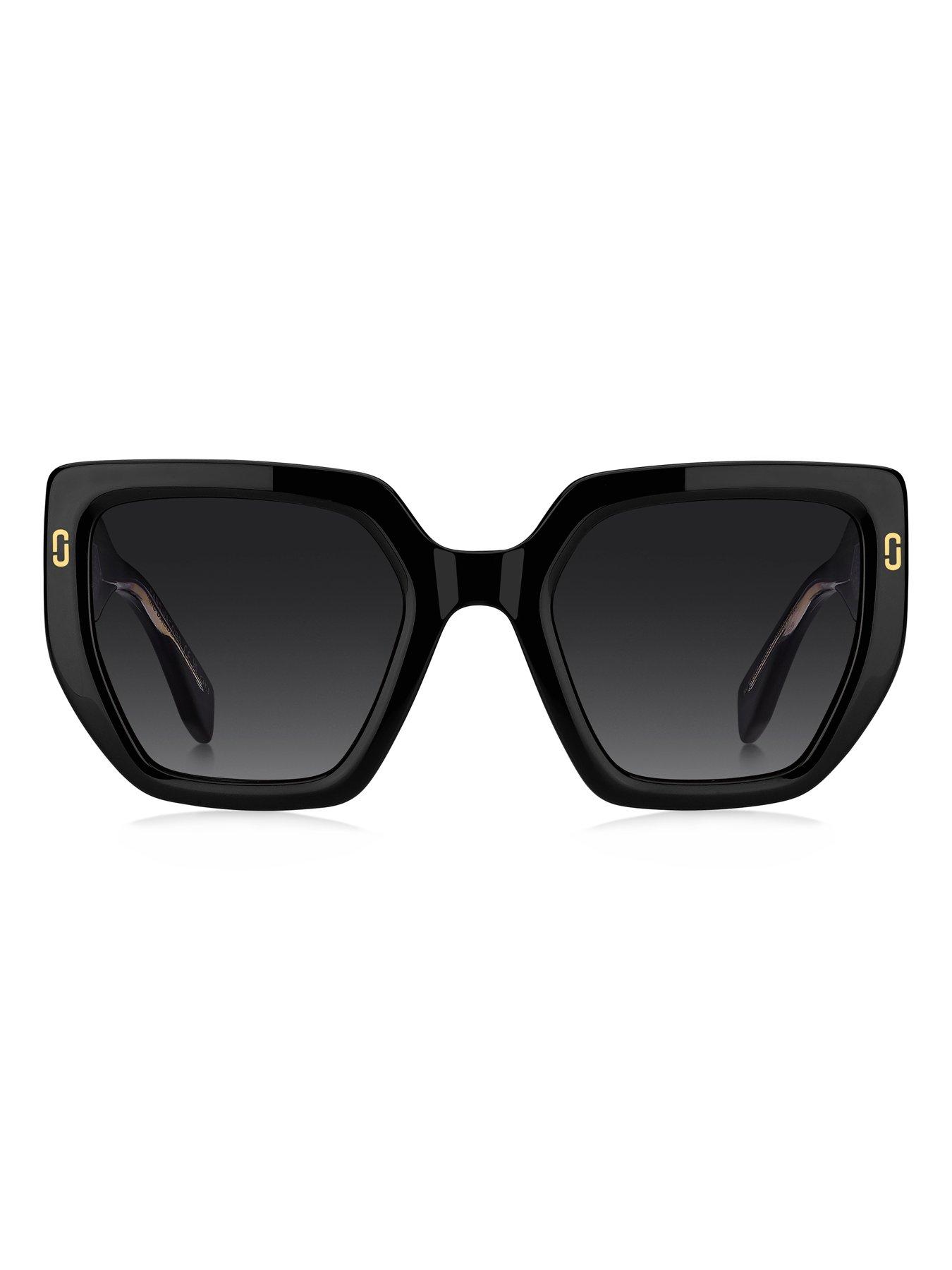 Image 3 of 5 of MARC JACOBS 1126/S Women's Bold Geometric Sunglasses - Black