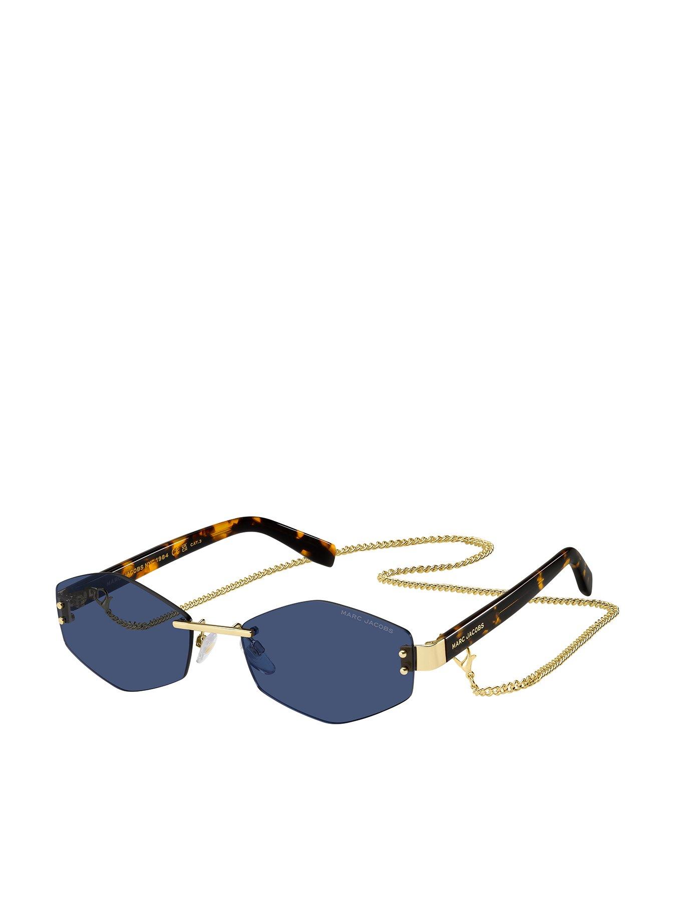 Image 1 of 5 of MARC JACOBS 496/S Air Rimless Women's Sunglasses - Gold