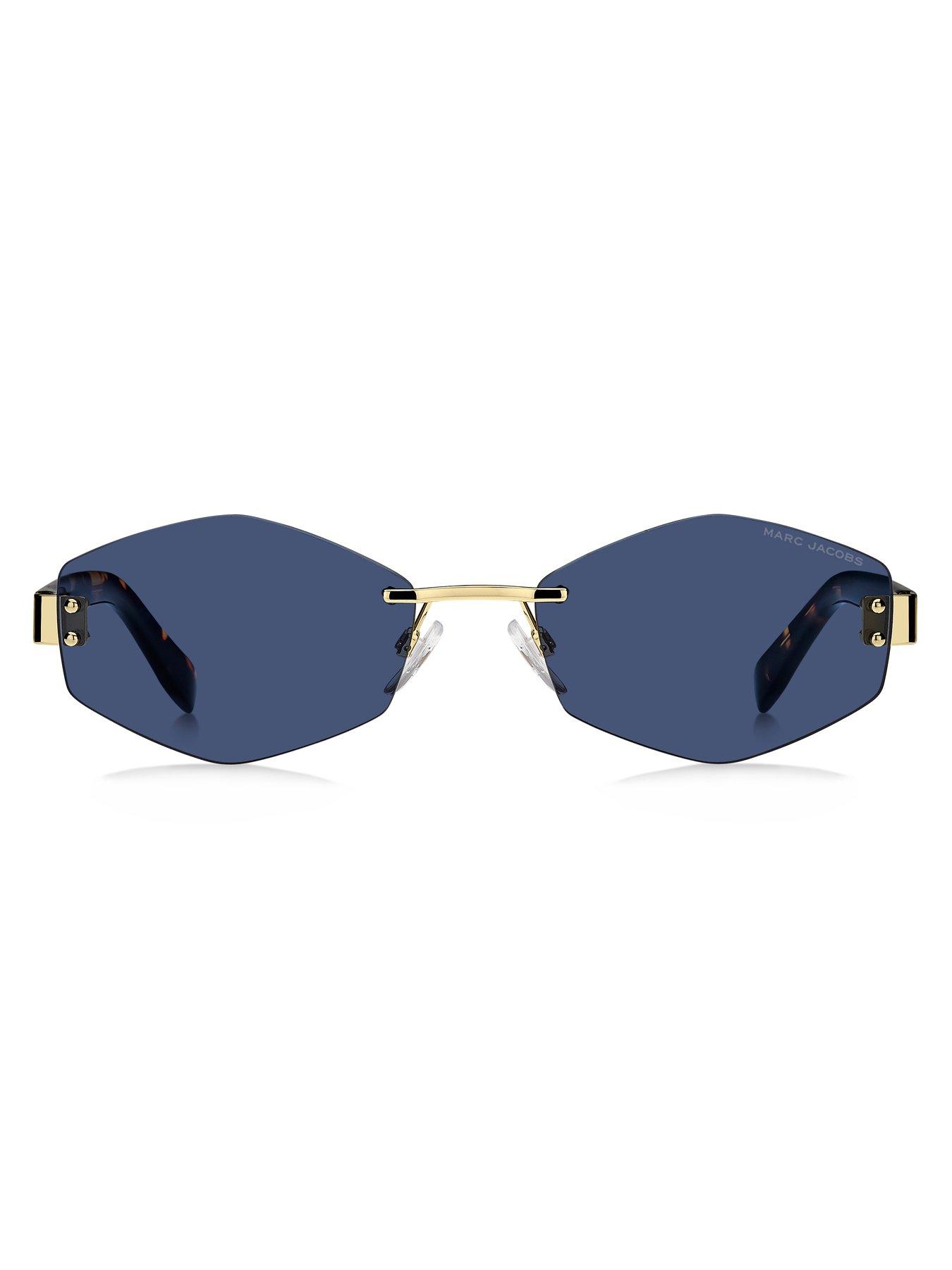 Image 3 of 5 of MARC JACOBS 496/S Air Rimless Women's Sunglasses - Gold