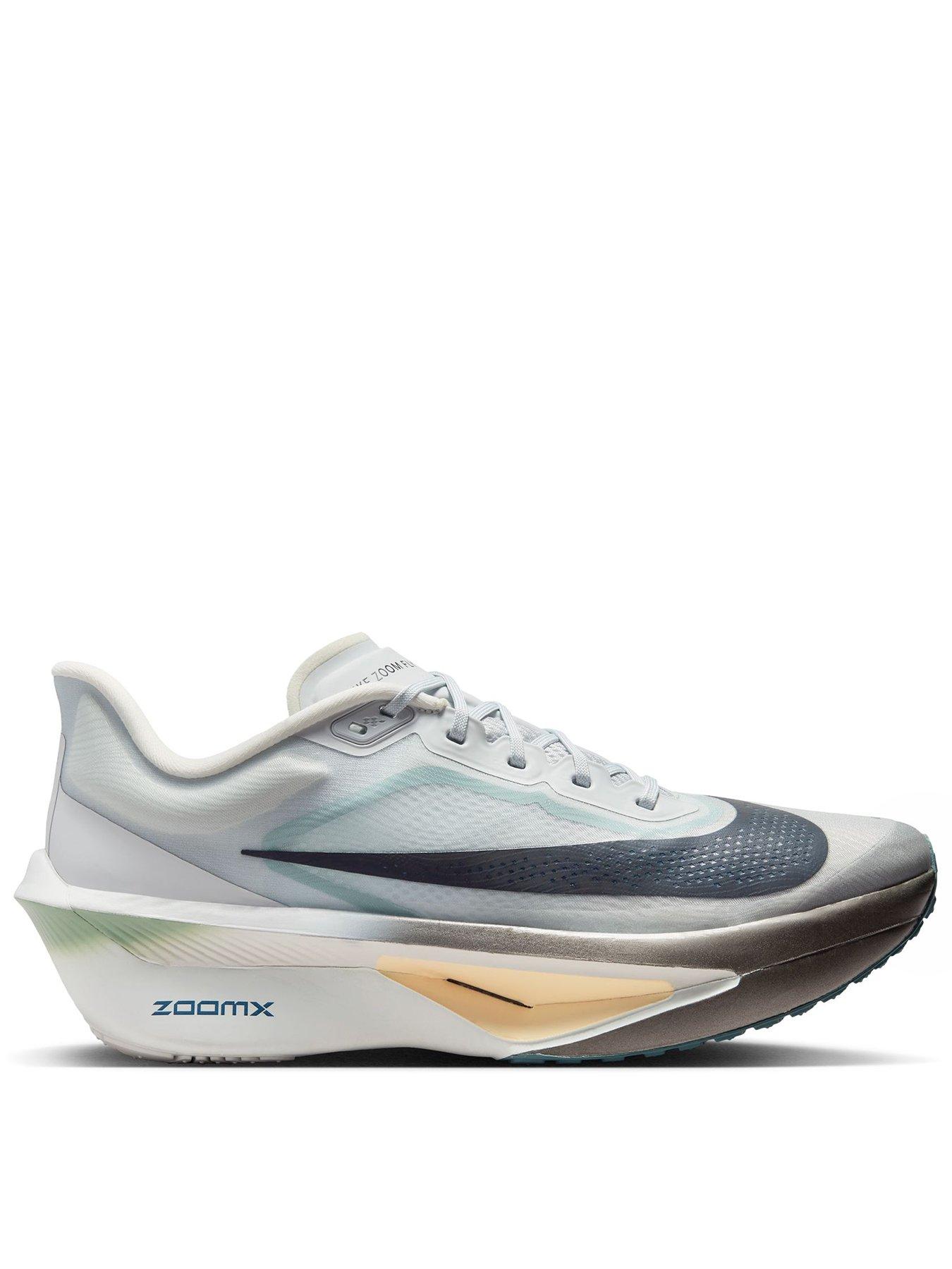 Image 1 of 7 of Nike Mens Running Zoom Fly 6 Trainers - Grey