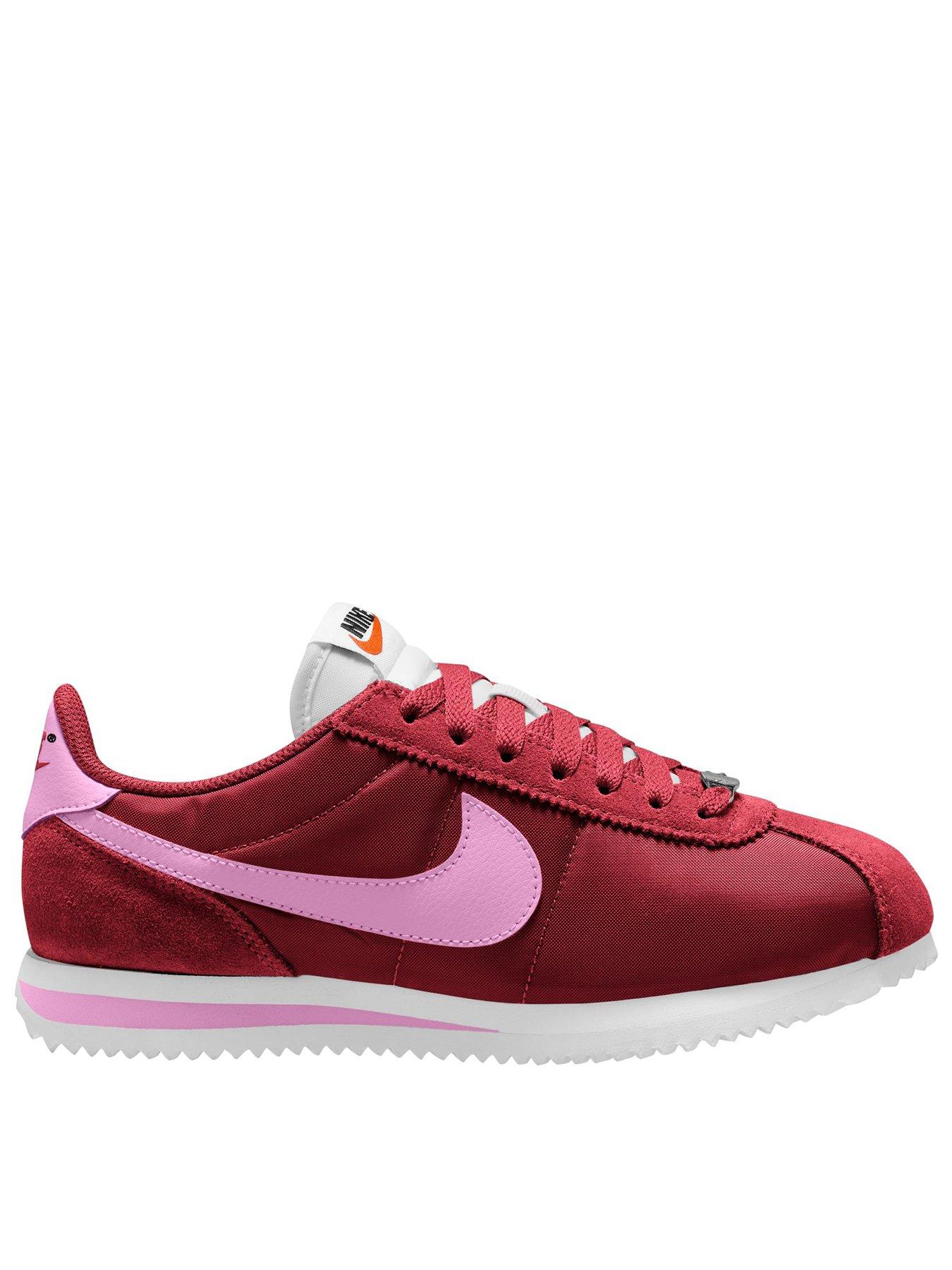 Image 1 of 4 of Nike Womens Cortez Textile Trainers - Red