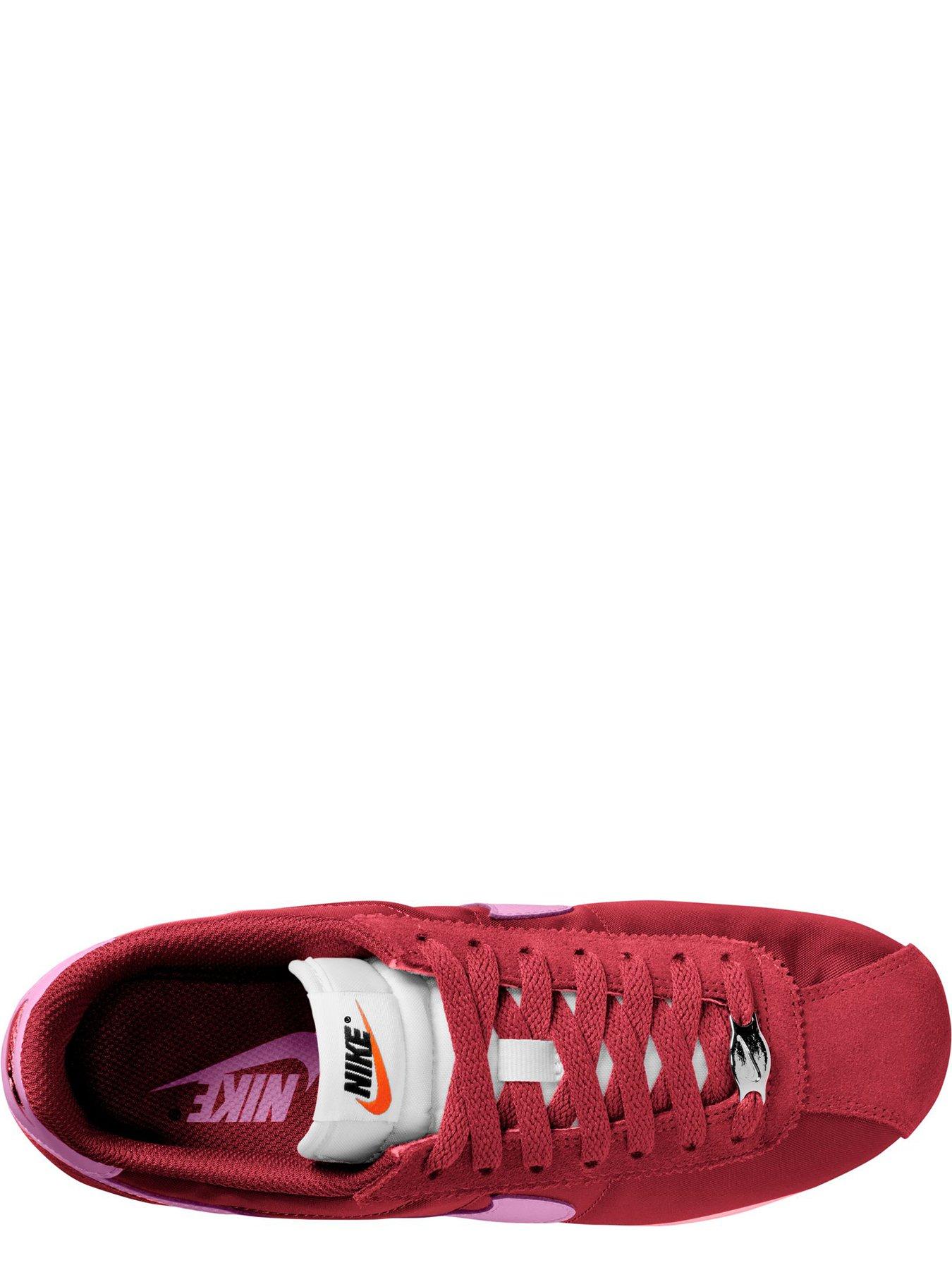 Image 2 of 4 of Nike Womens Cortez Textile Trainers - Red