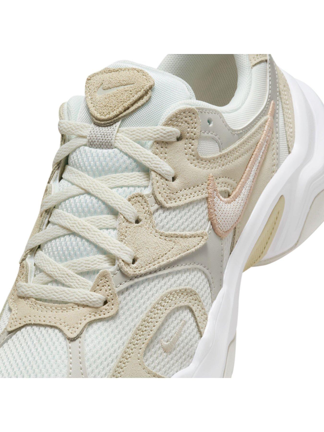 Image 6 of 7 of Nike Womens AL8 Breathable Mesh Chunky Trainers - Sail/Sand-Bone-Coconut Milk