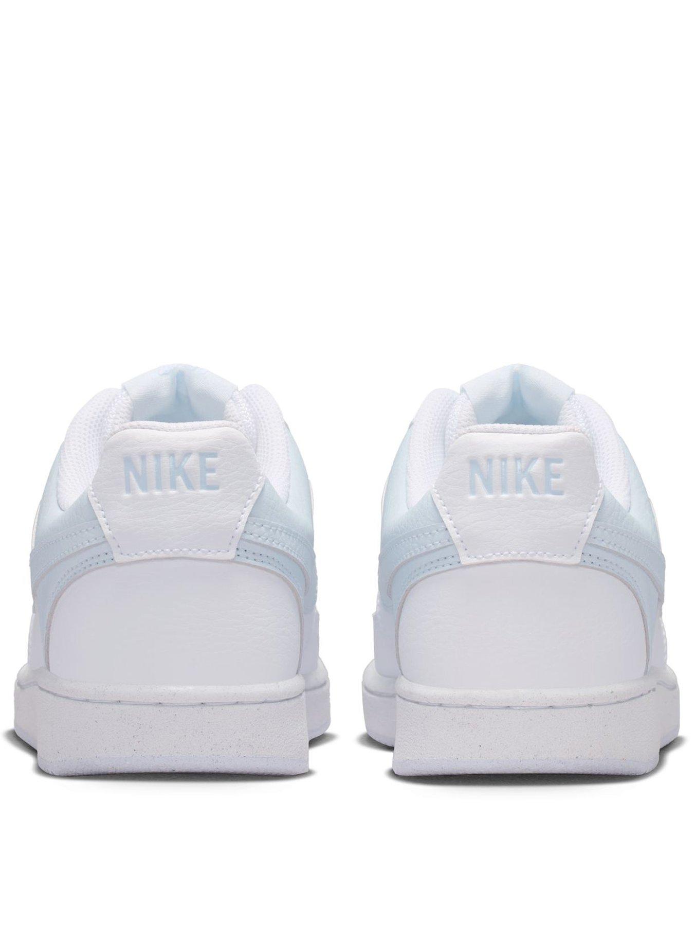 Image 3 of 8 of Nike Womens Court Vision Low Profile Trainers - White