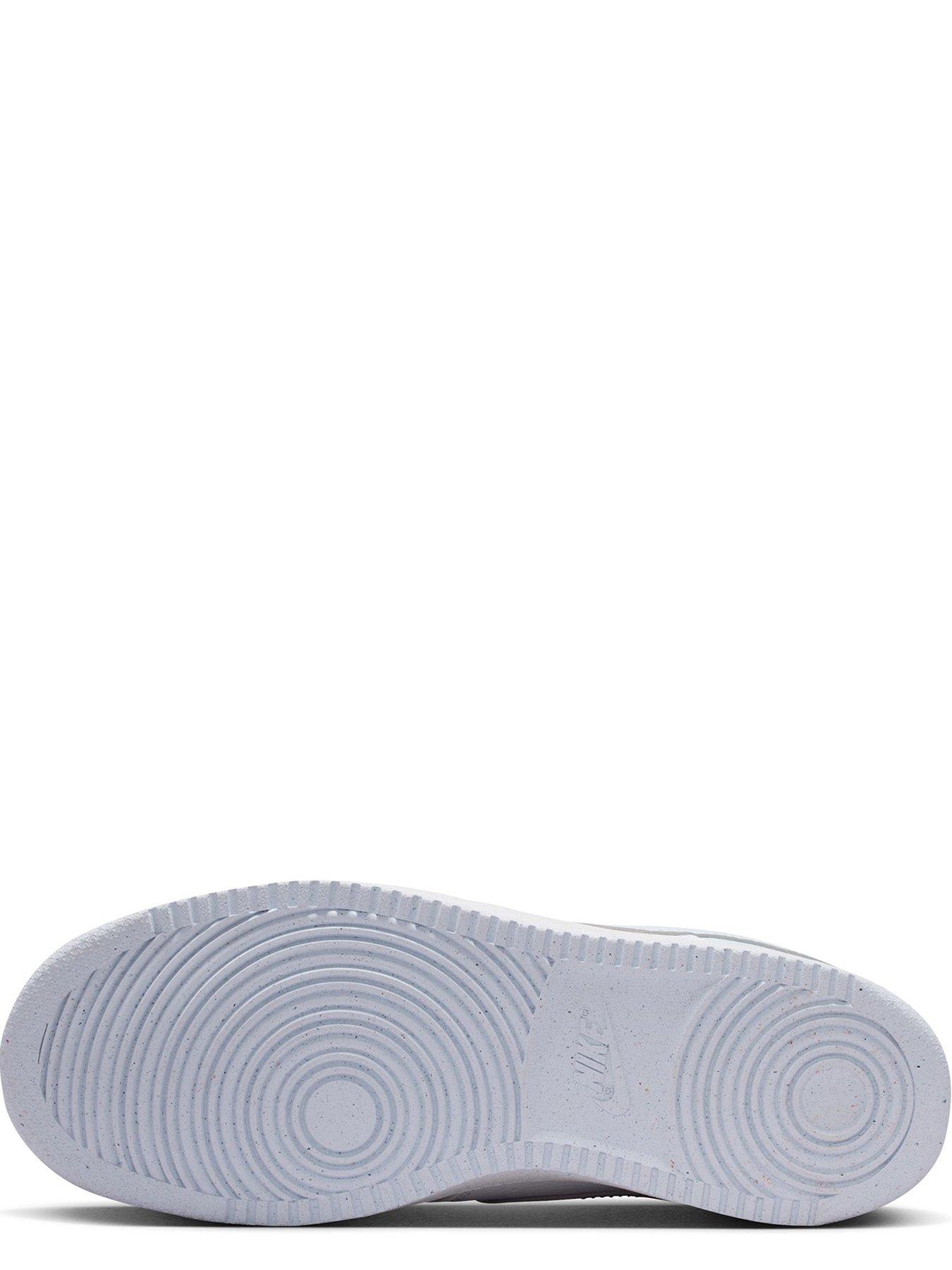 Image 5 of 8 of Nike Womens Court Vision Low Profile Trainers - White