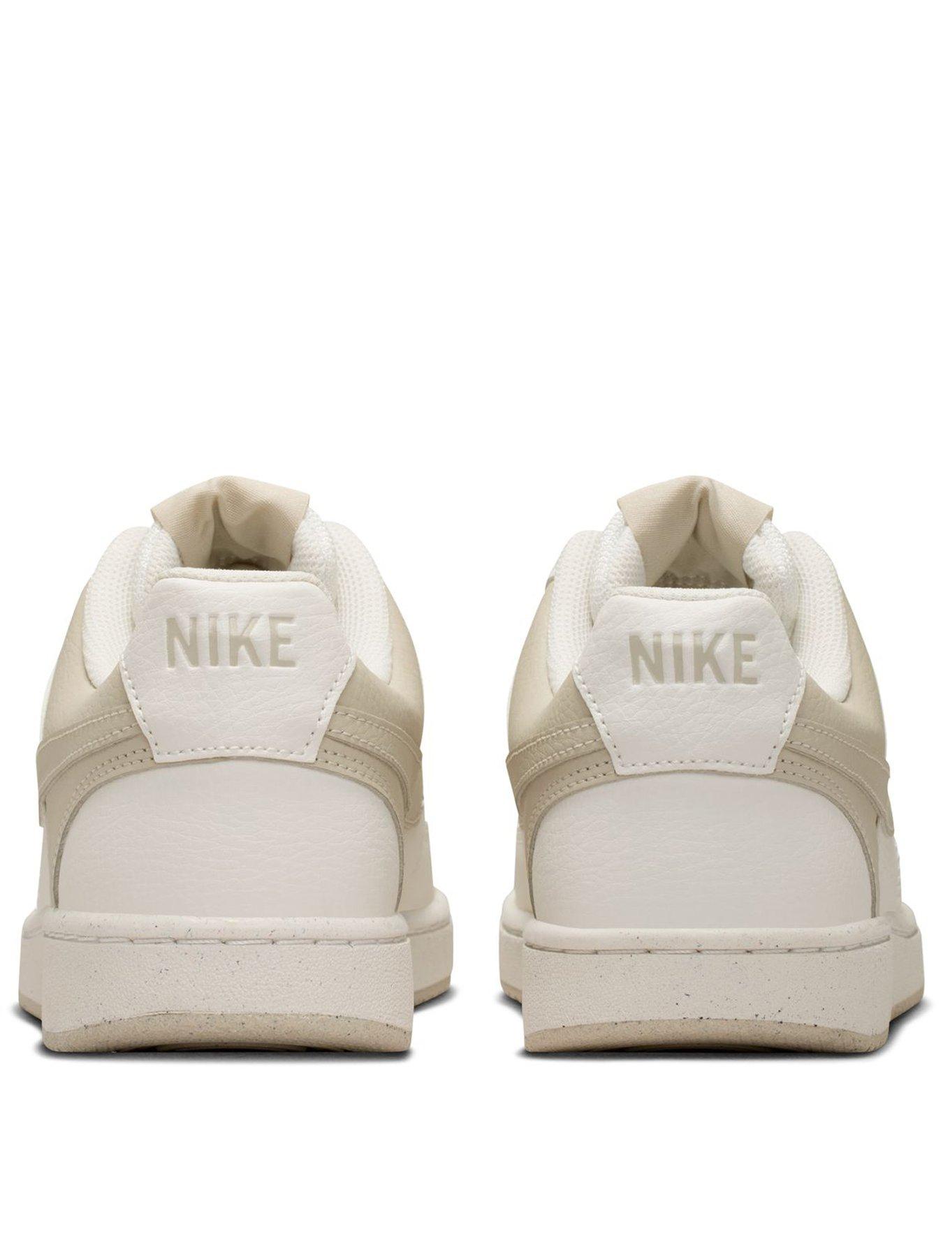 Image 3 of 8 of Nike Womens Court Vision Low Profile Trainers - Cream