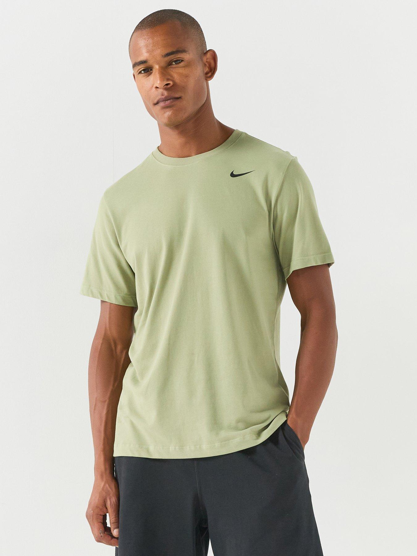 Nike Nike Mens Training Fitness T-shirt - Green