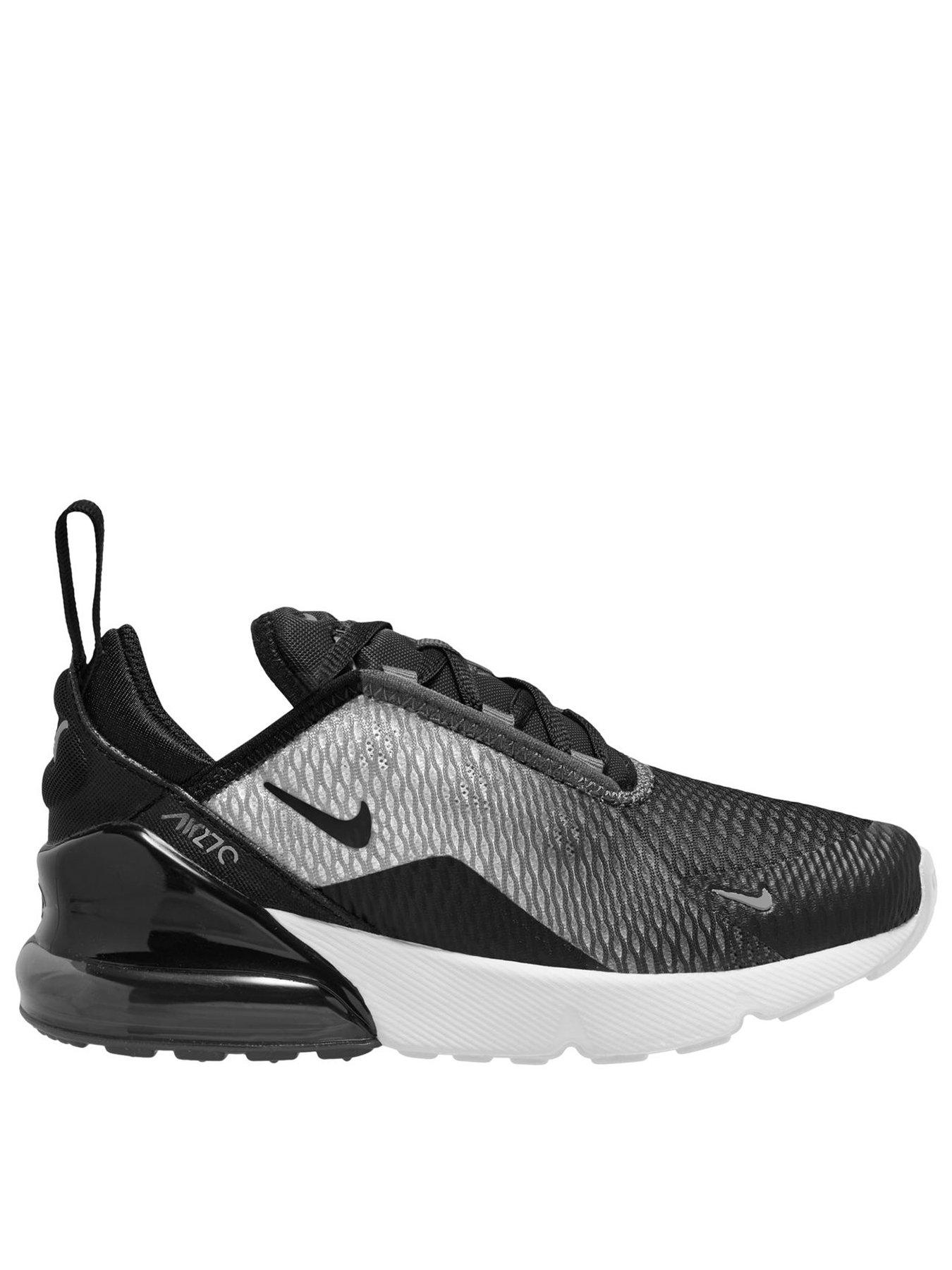 Nike Little Kids Air Max 270 Trainers - Black