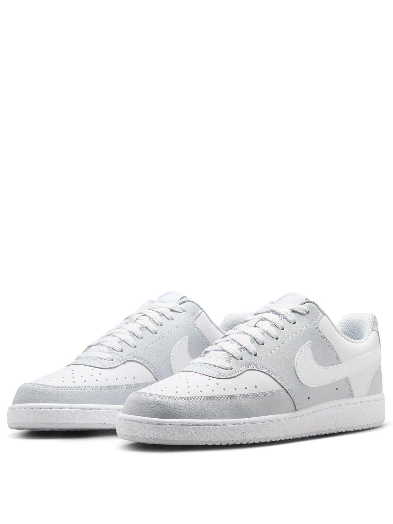 Image 2 of 7 of Nike Mens Court Vision Low Trainers - White