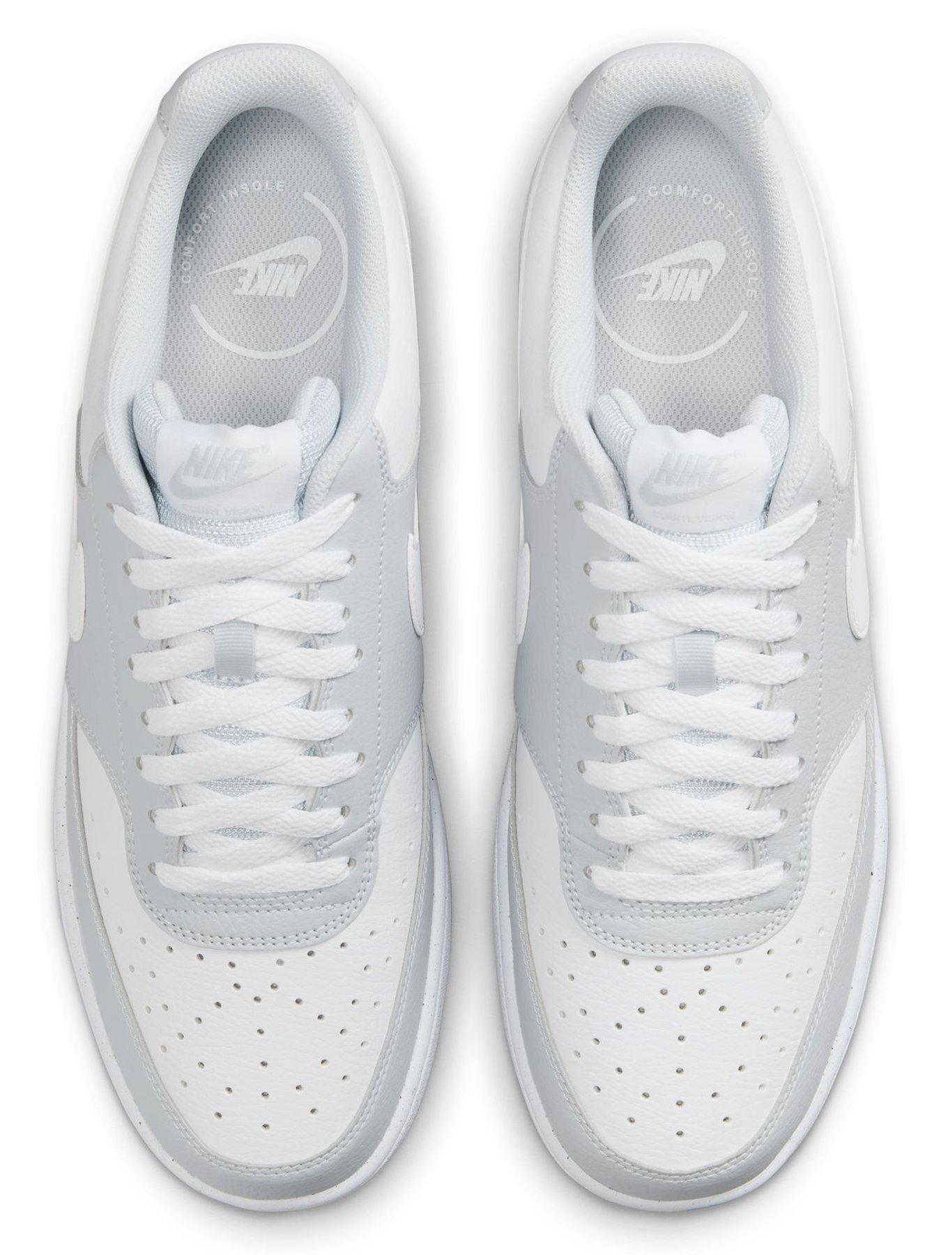 Image 4 of 7 of Nike Mens Court Vision Low Trainers - White