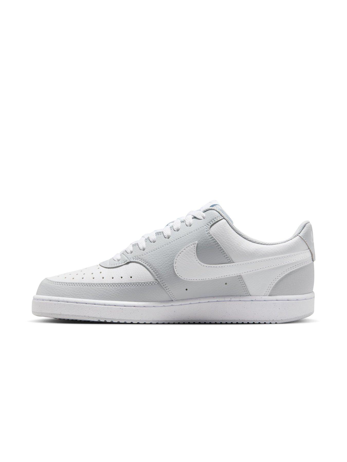 Image 6 of 7 of Nike Mens Court Vision Low Trainers - White