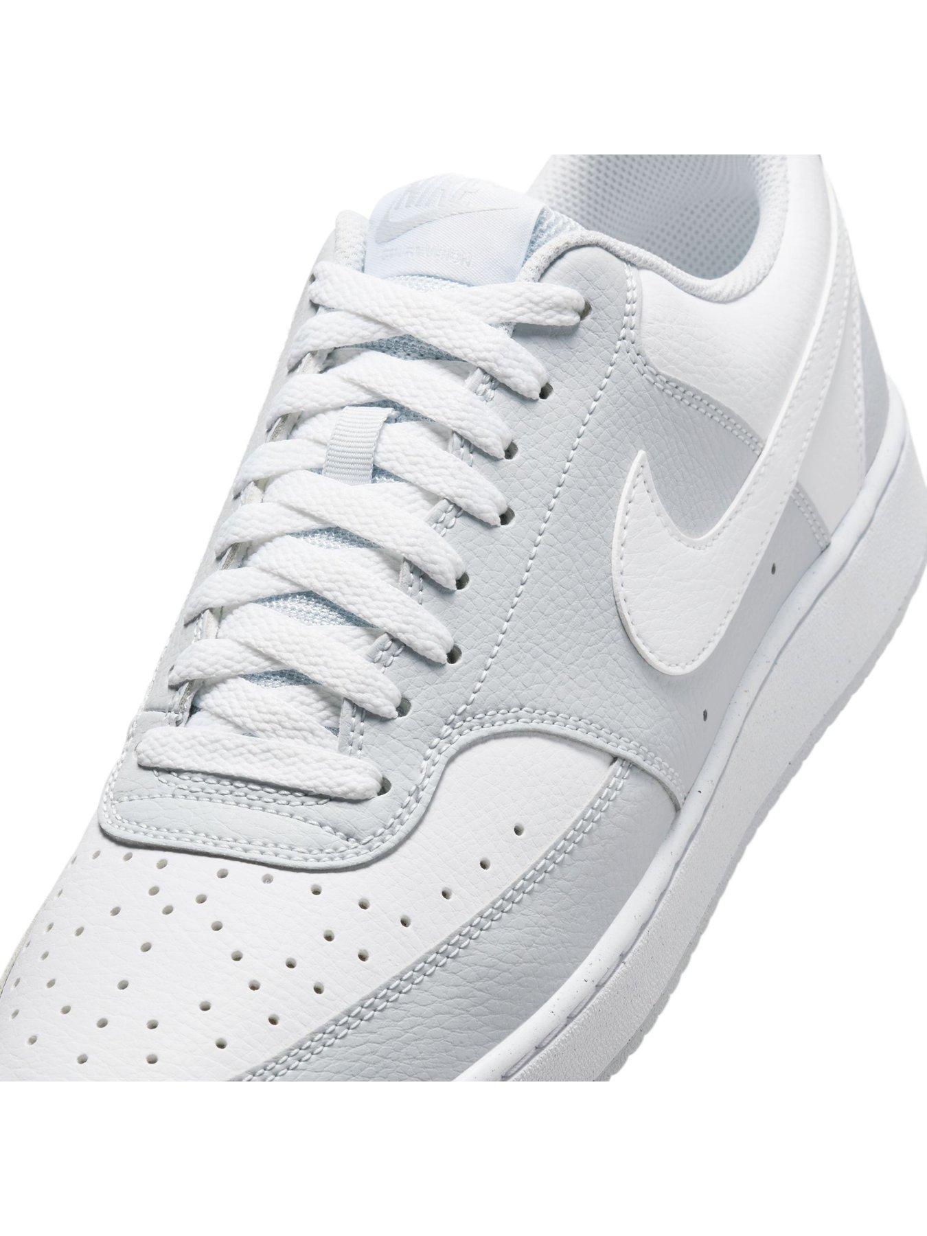 Image 7 of 7 of Nike Mens Court Vision Low Trainers - White