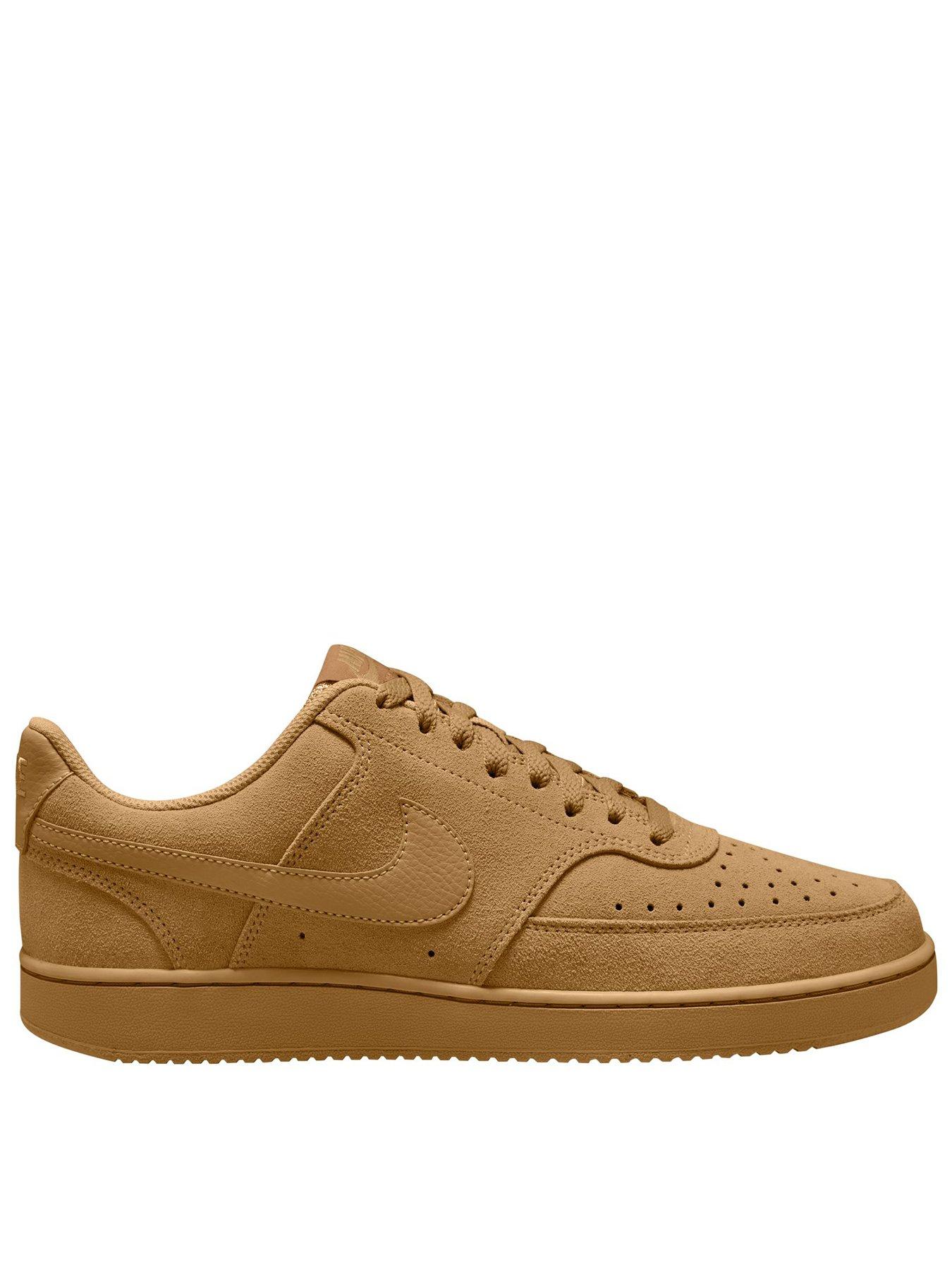 Image 1 of 5 of Nike Mens Court Vision Lo Premium Trainers - Brown