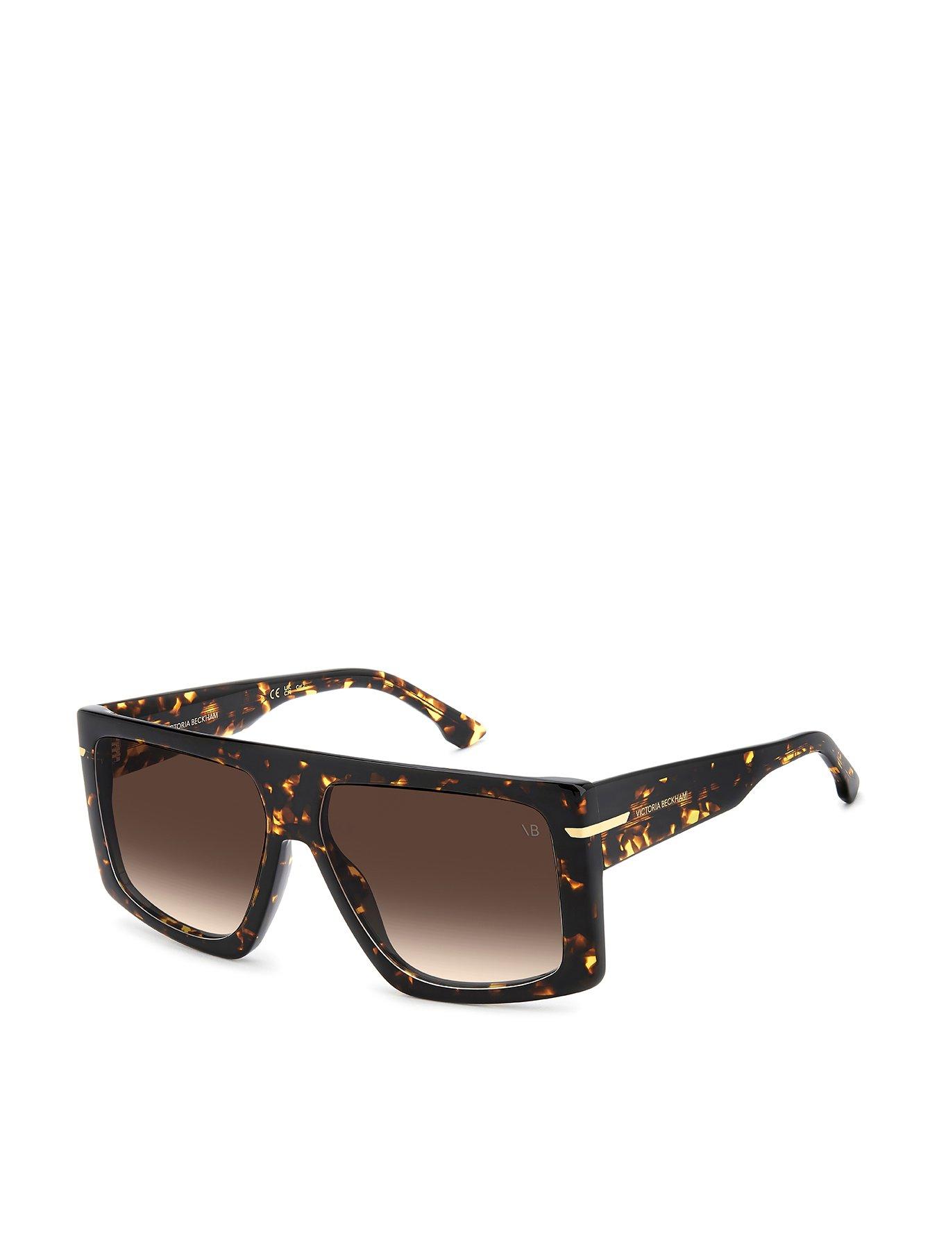 VICTORIA BECKHAM 7000/s Square Shape Sunglasses - Brown