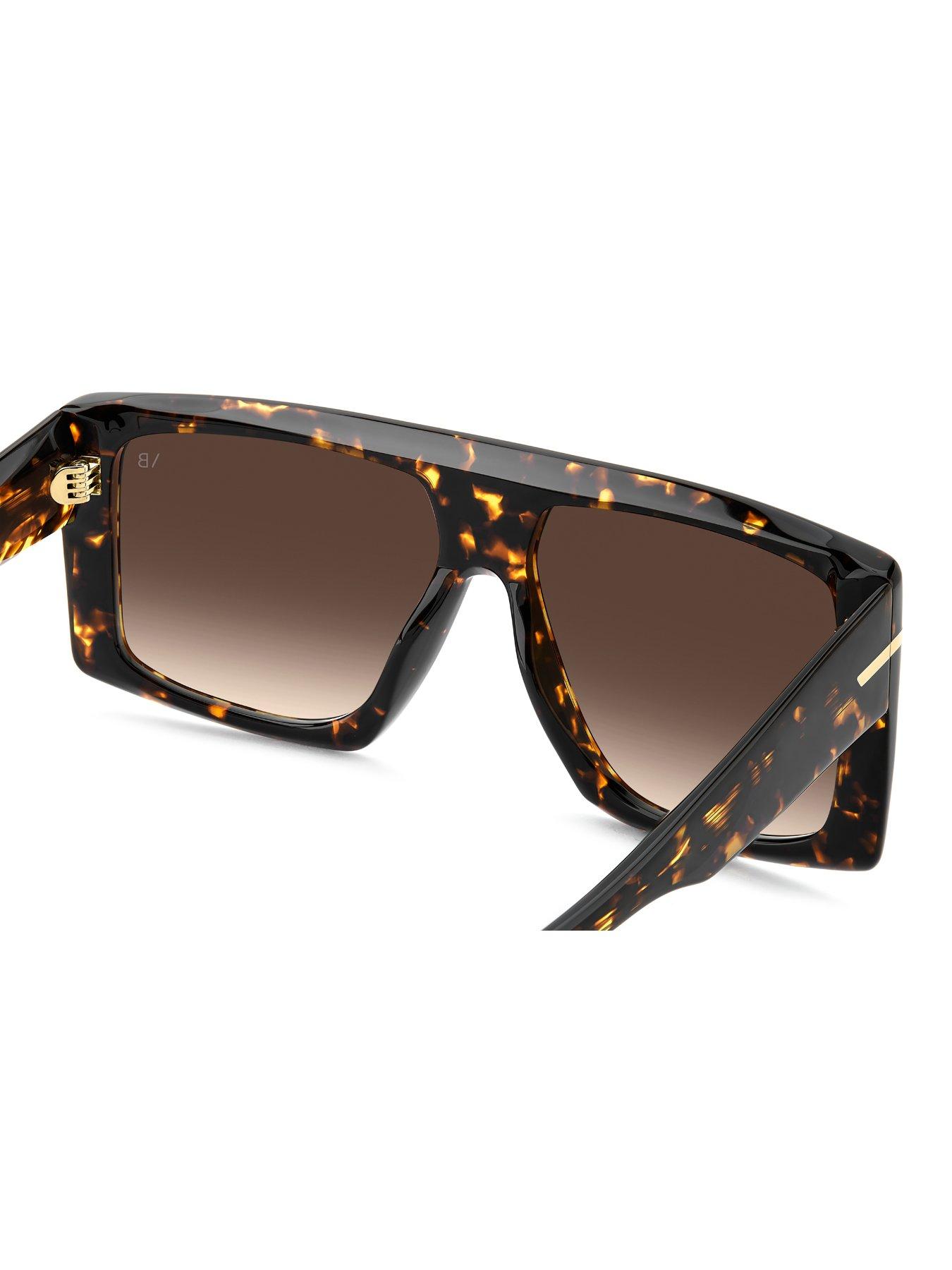Image 4 of 6 of VICTORIA BECKHAM 7000/s Square Shape Sunglasses - Brown