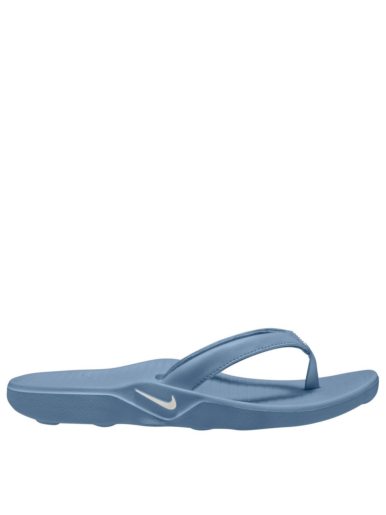 Nike Womens Marina Flip Flops - Light Blue