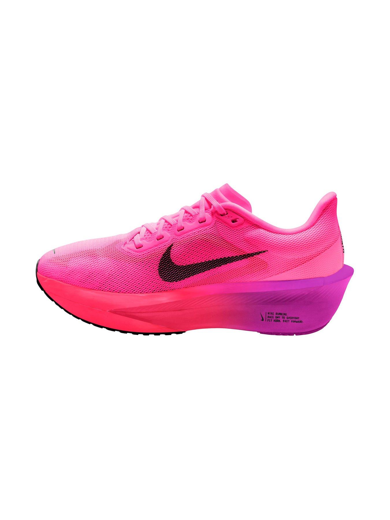 Image 4 of 4 of Nike Womens Zoom Fly 6 Carbon-Fibre Flyplate Mesh Trainers - Pink