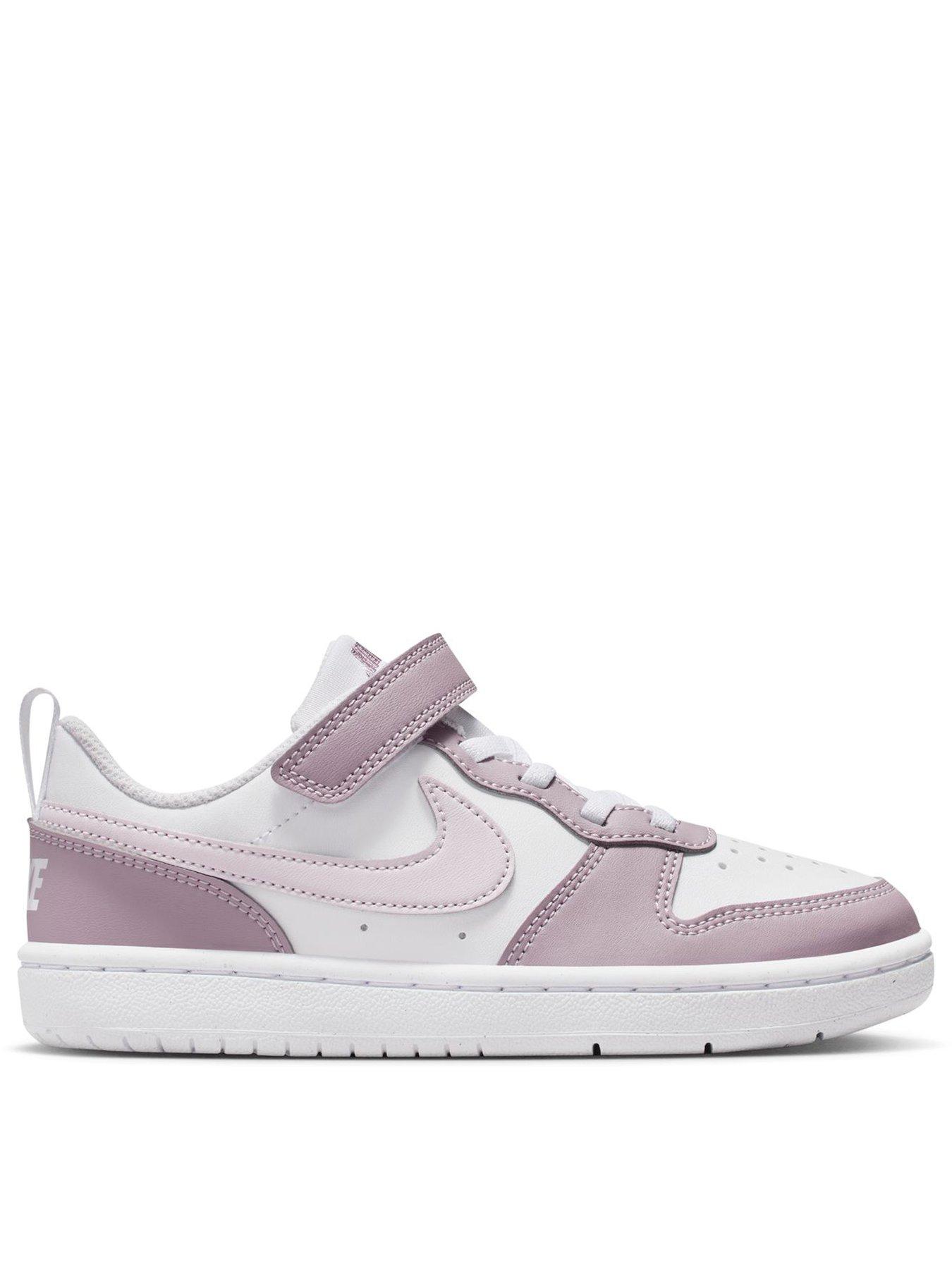 Nike Little Kids Court Borough Low Recraft Trainers - White