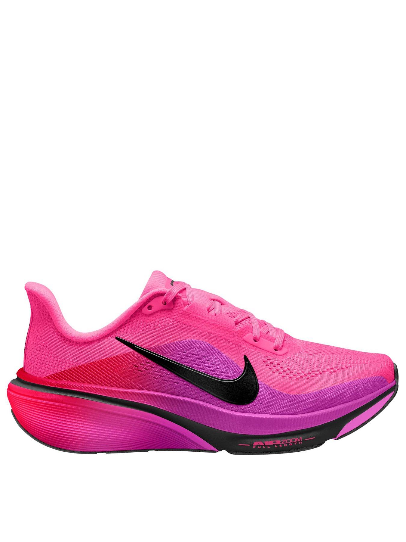 Image 1 of 4 of Nike Womens Running Pegasus 42 Air Zoom ReactX Trainers - Pink