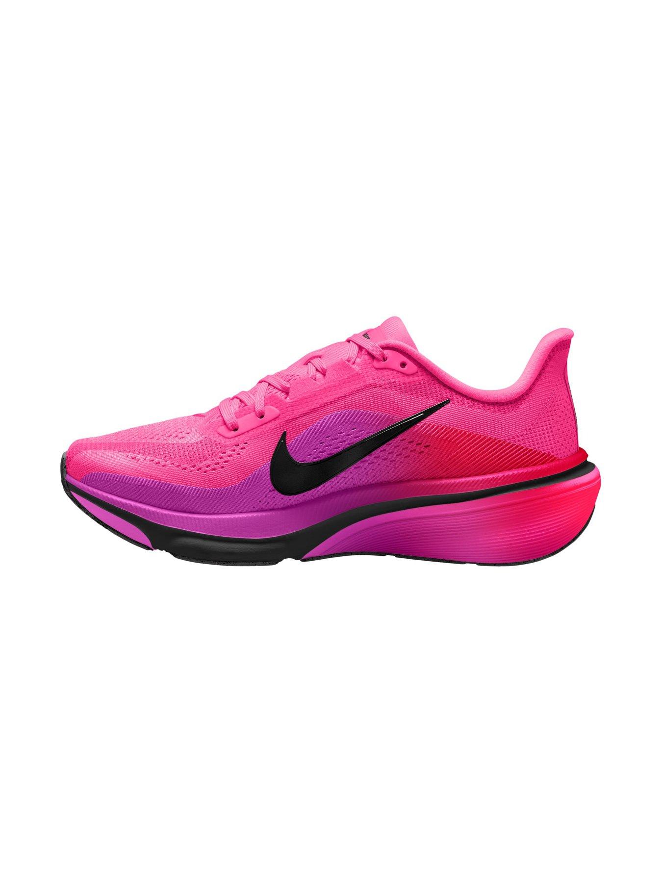 Image 4 of 4 of Nike Womens Running Pegasus 42 Air Zoom ReactX Trainers - Pink