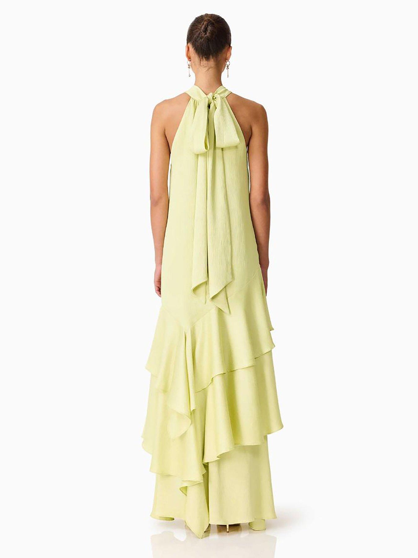 Image 5 of 6 of Elliatt Varella Halter Gown
