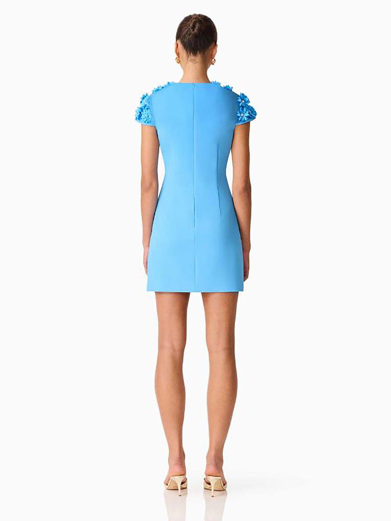 elliatt-dali-floral-applique-mini-dress-bluestillFront