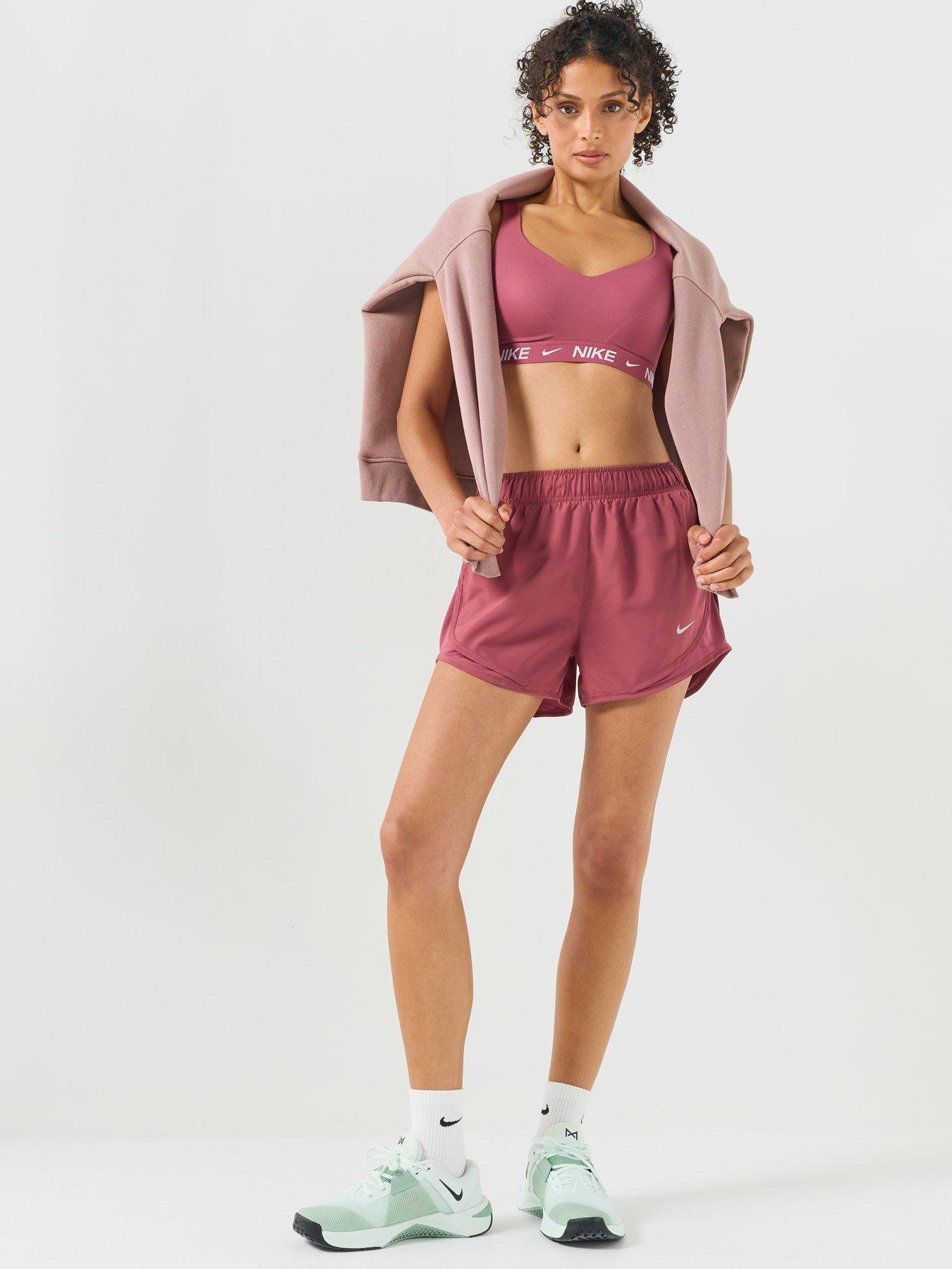 Image 3 of 6 of Nike Womens Training Dri-Fit Indy High Support Sports Bra - Pink