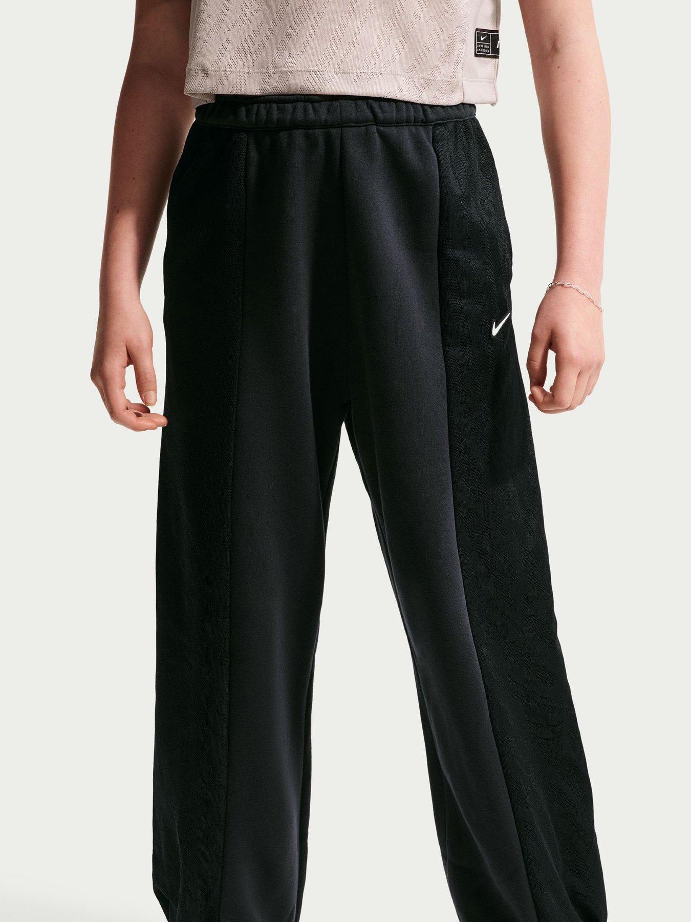Image 4 of 5 of Nike Junior Girls Dance Joggers - Black/White