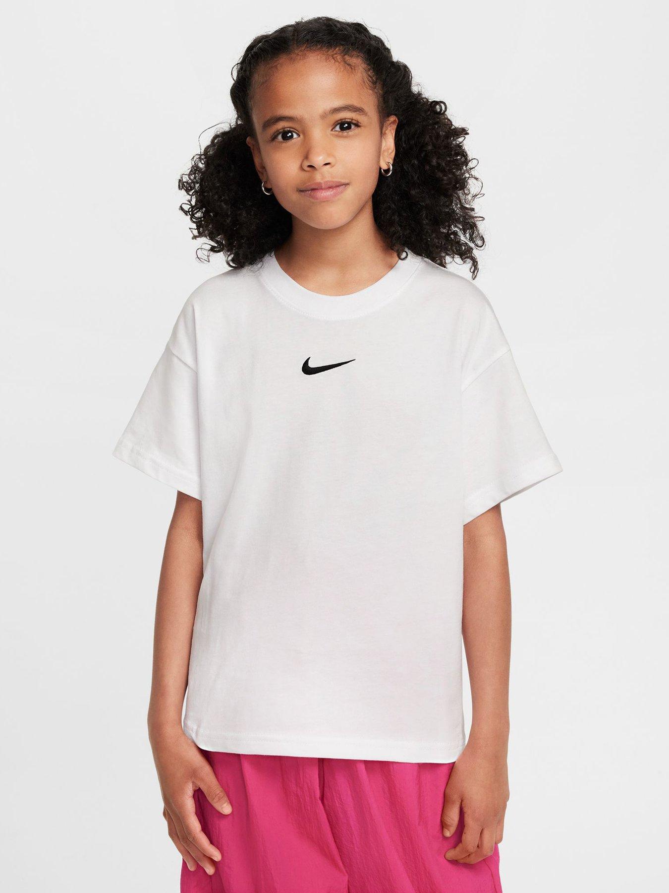 Nike Junior Girls Essential T-Shirt - White