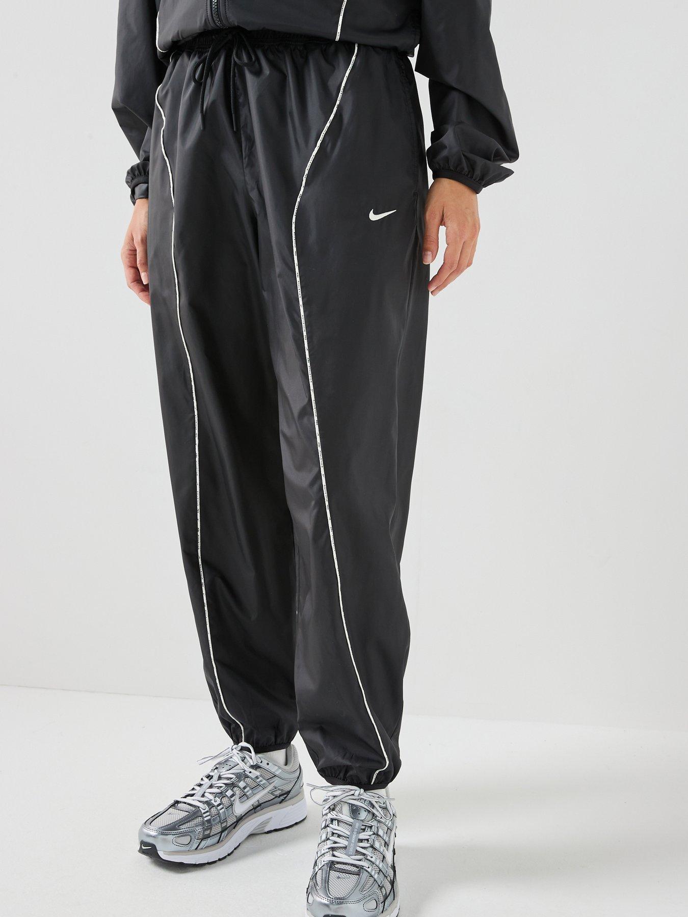 Nike Womens Athletics Department Piped Track Pants - Black
