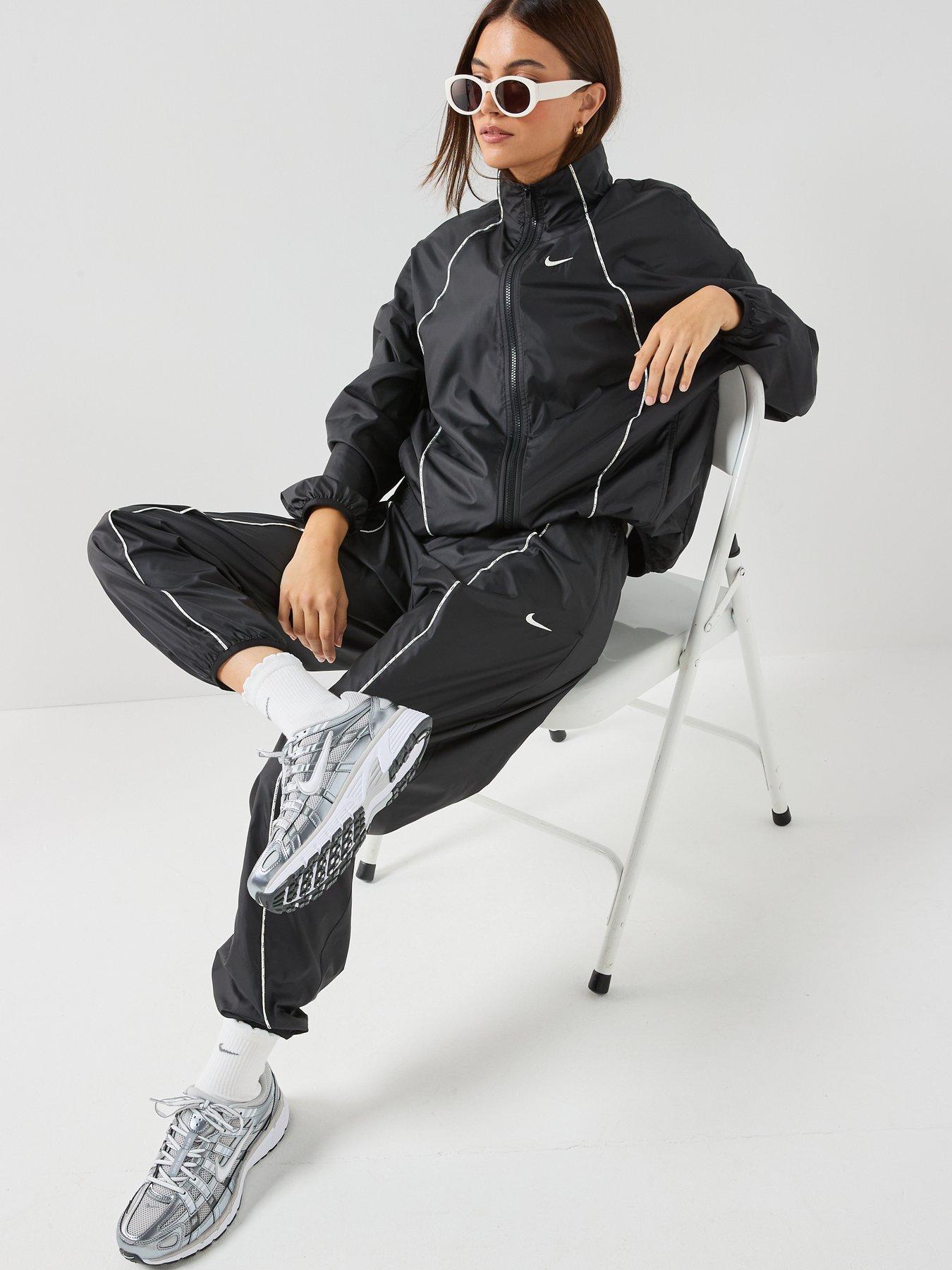 Image 6 of 6 of Nike Womens Athletics Department Piped Track Top - Black