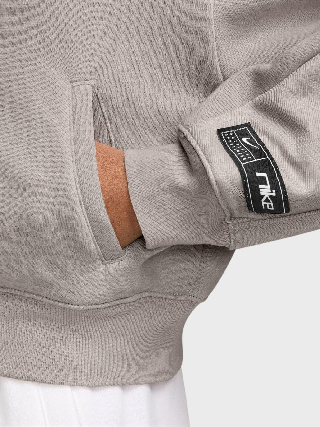 Image 3 of 3 of Nike Junior Girls Dance Zip Through Hoodie - Grey