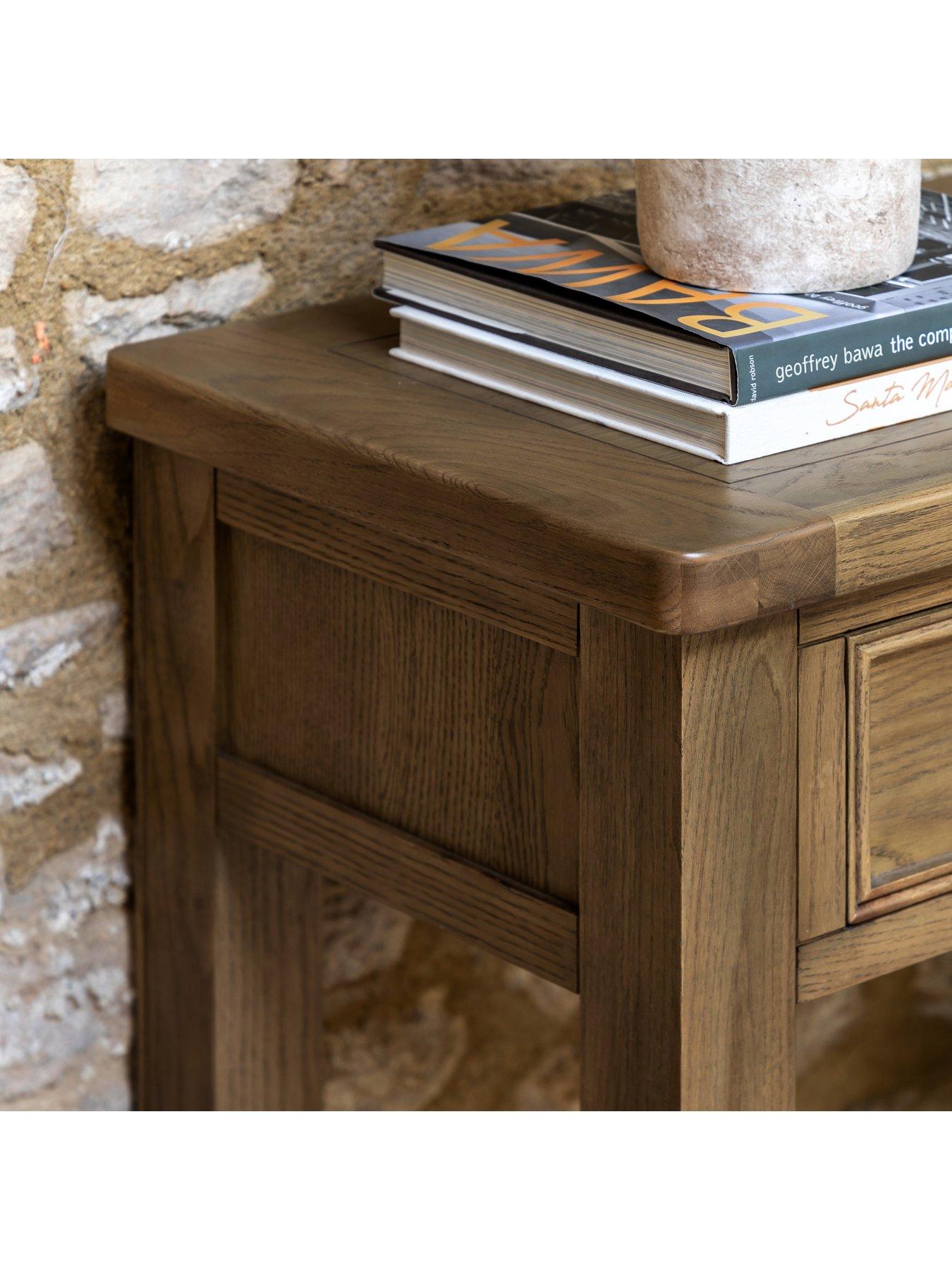 Image 4 of 4 of Gallery Direct Hardwick 2 Drawer Console Table