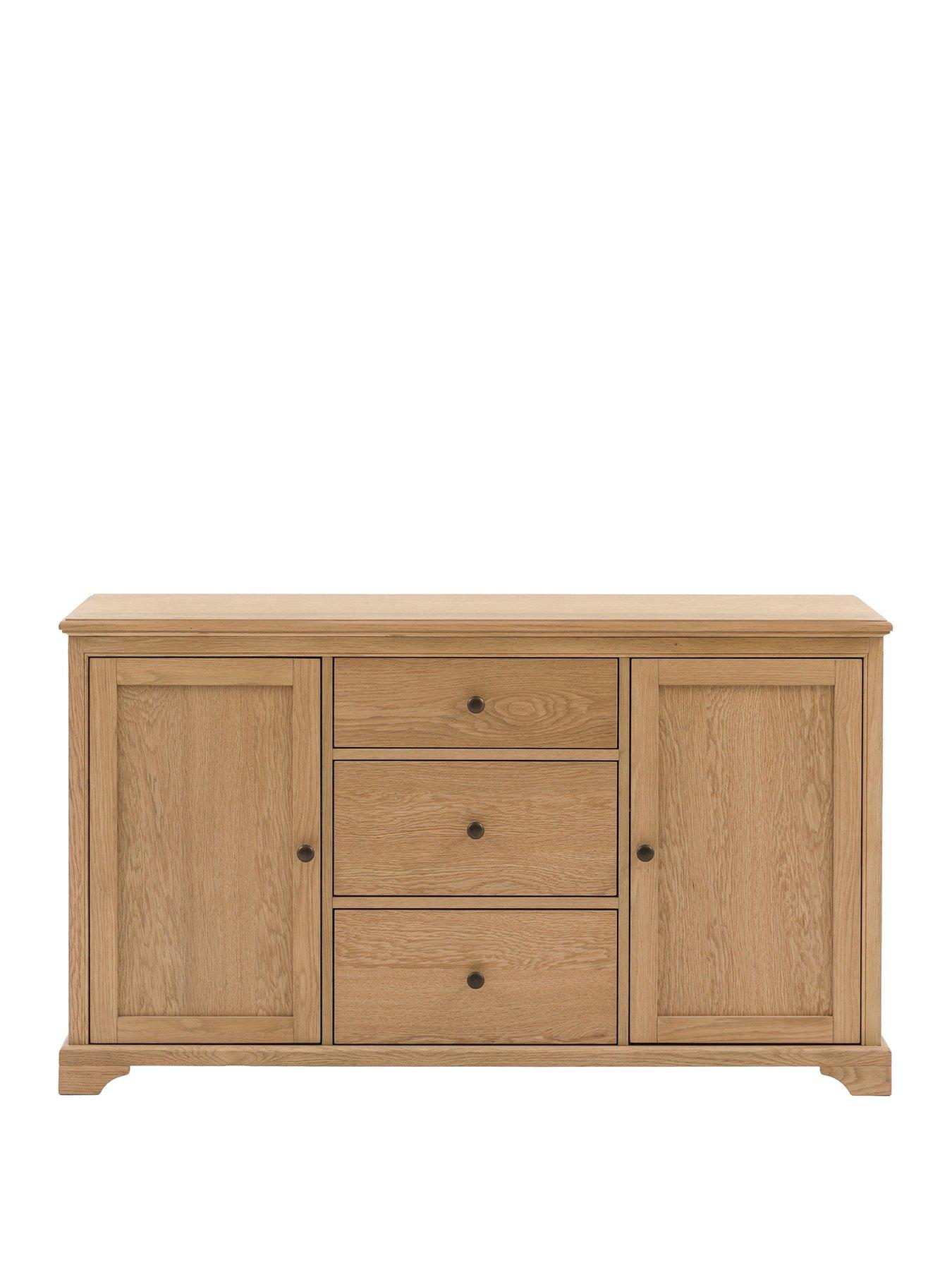 Image 2 of 5 of Gallery Direct Malvern 2 Door 3 Drawer Sideboard