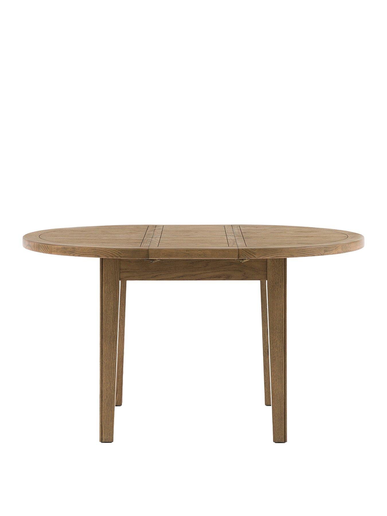Image 2 of 5 of Gallery Hardwick Round Extending Dining Table