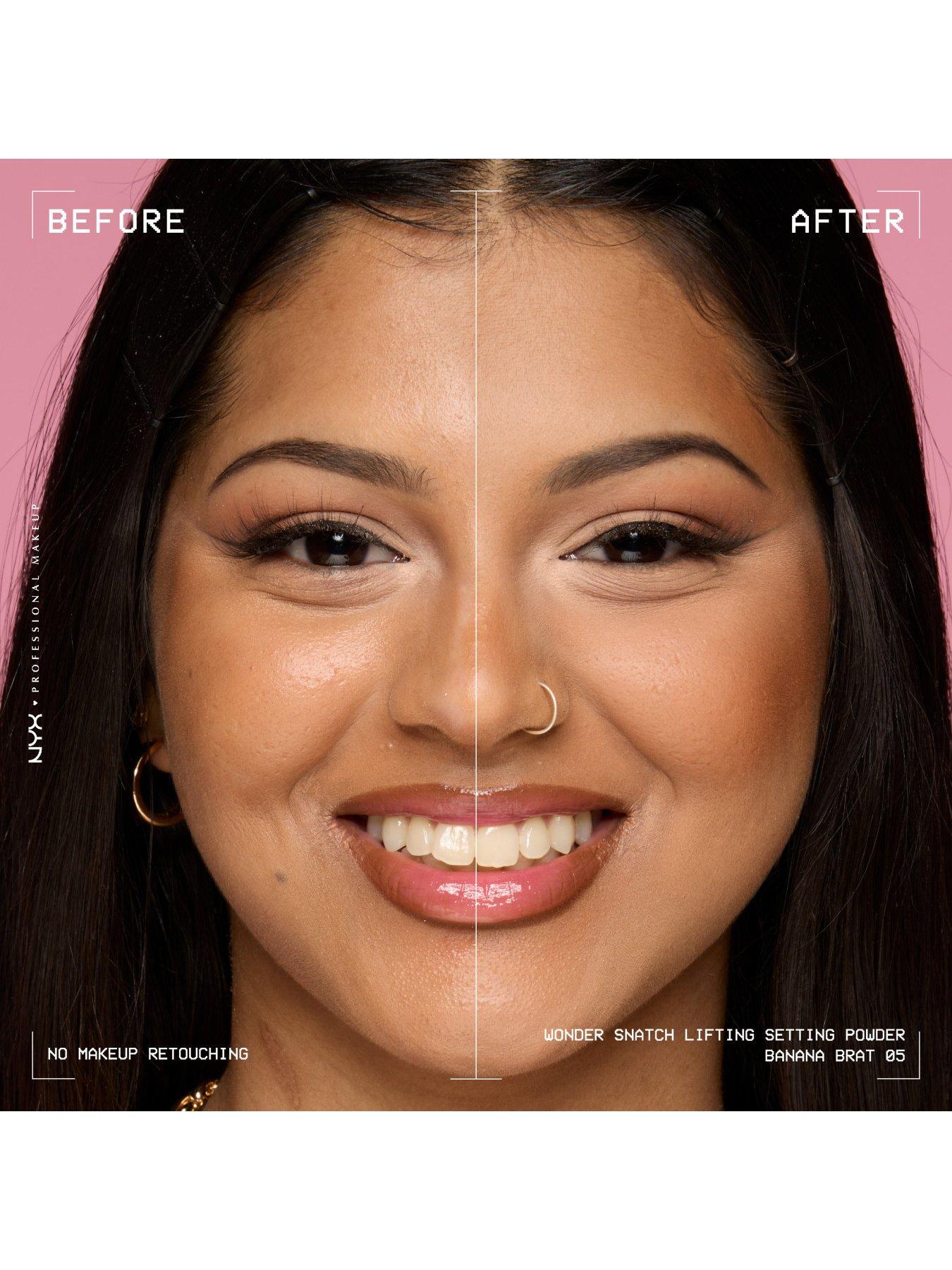 Image 4 of 7 of NYX PROFESSIONAL MAKEUP NYX Professional Makeup Wonder Snatch Powder, Lifting Loose Powder, Up to 16 hours sweat-proof &amp; non-smudging wear