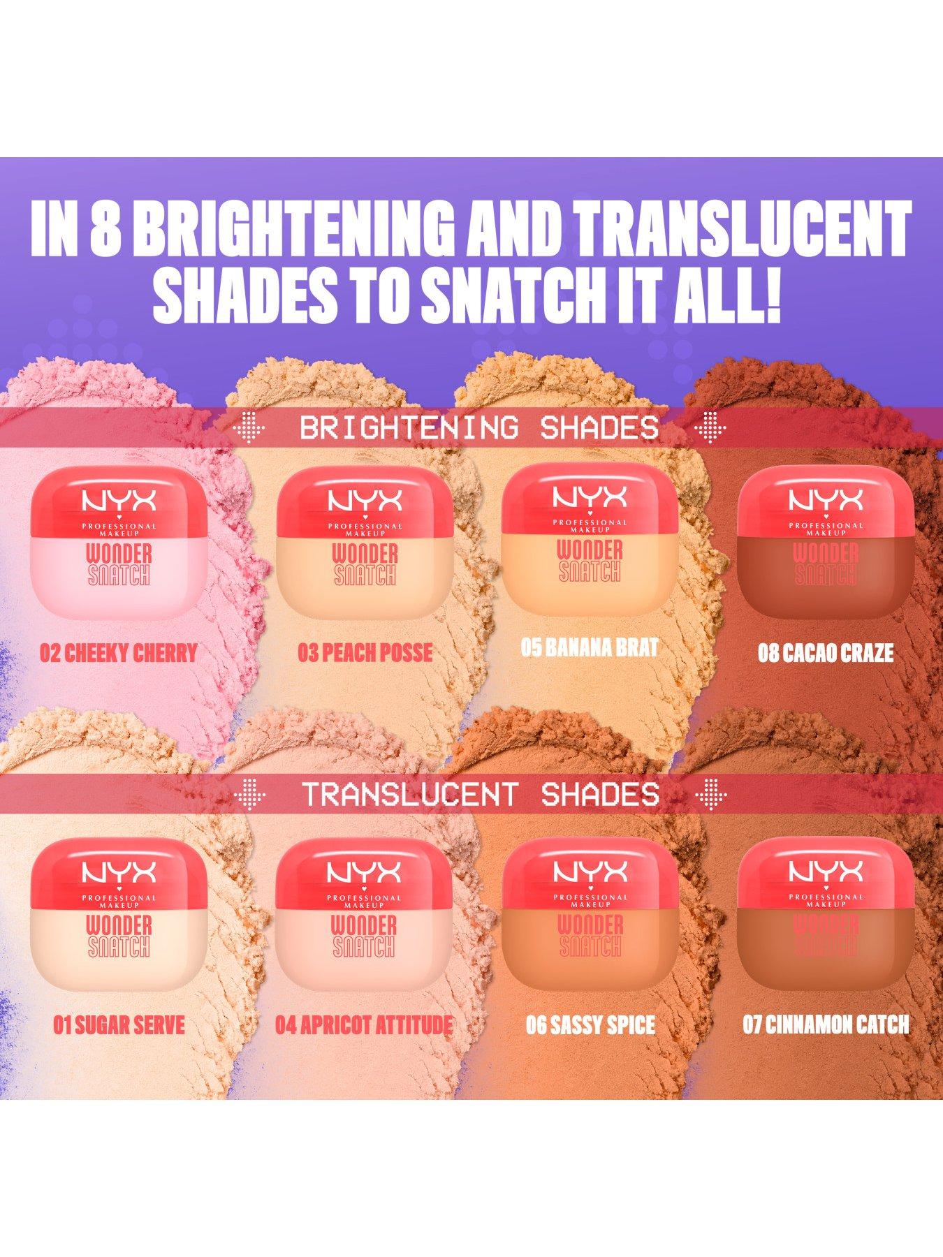 Image 6 of 7 of NYX PROFESSIONAL MAKEUP NYX Professional Makeup Wonder Snatch Powder, Lifting Loose Powder, Up to 16 hours sweat-proof &amp; non-smudging wear
