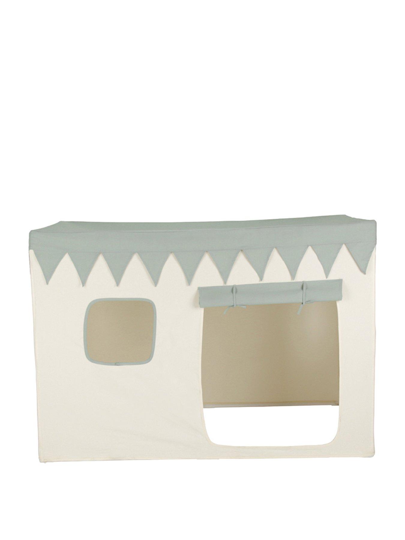 Image 2 of 6 of CuddleCo Play House with Bunting - Sea Salt
