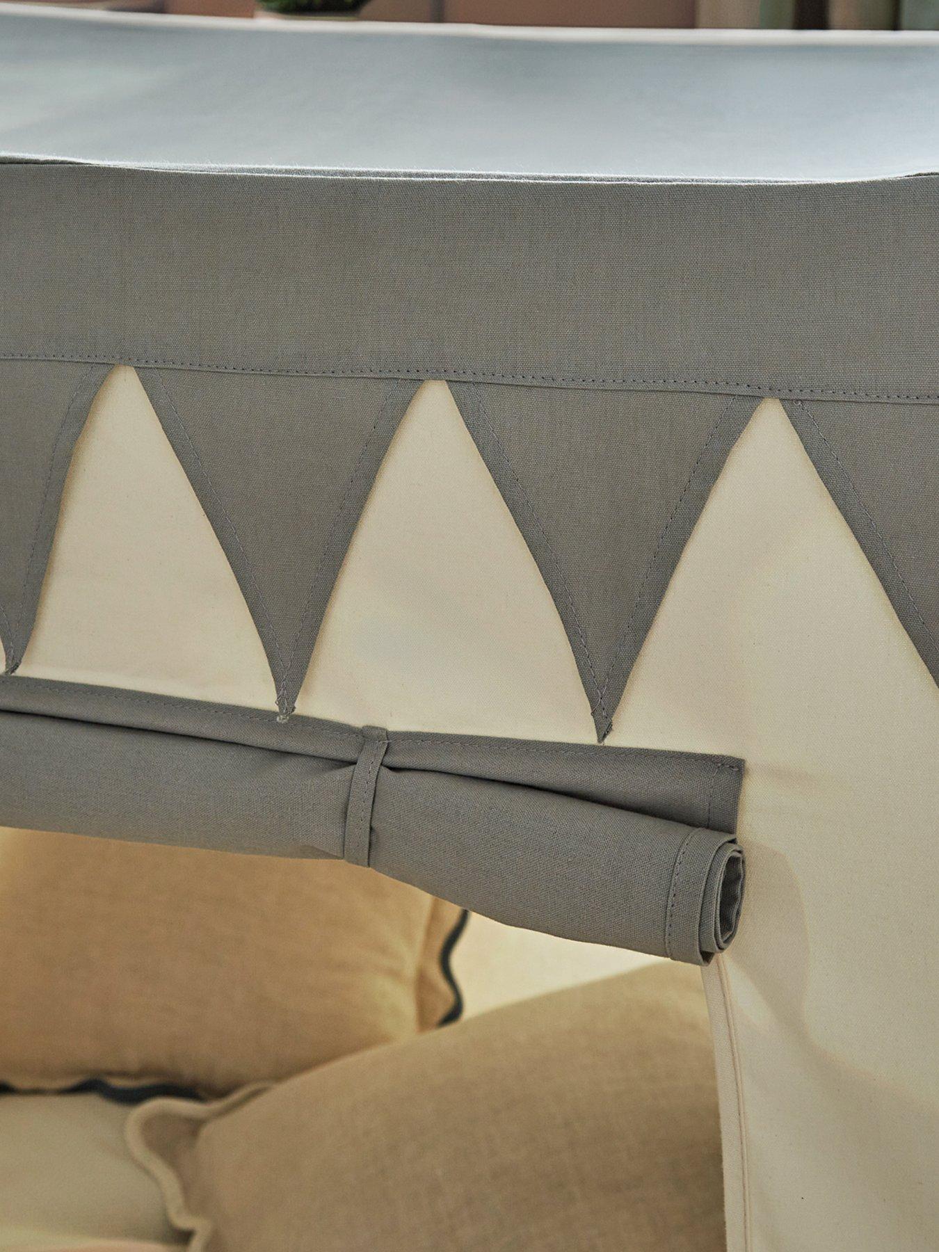 Image 5 of 6 of CuddleCo Play House with Bunting - Sea Salt