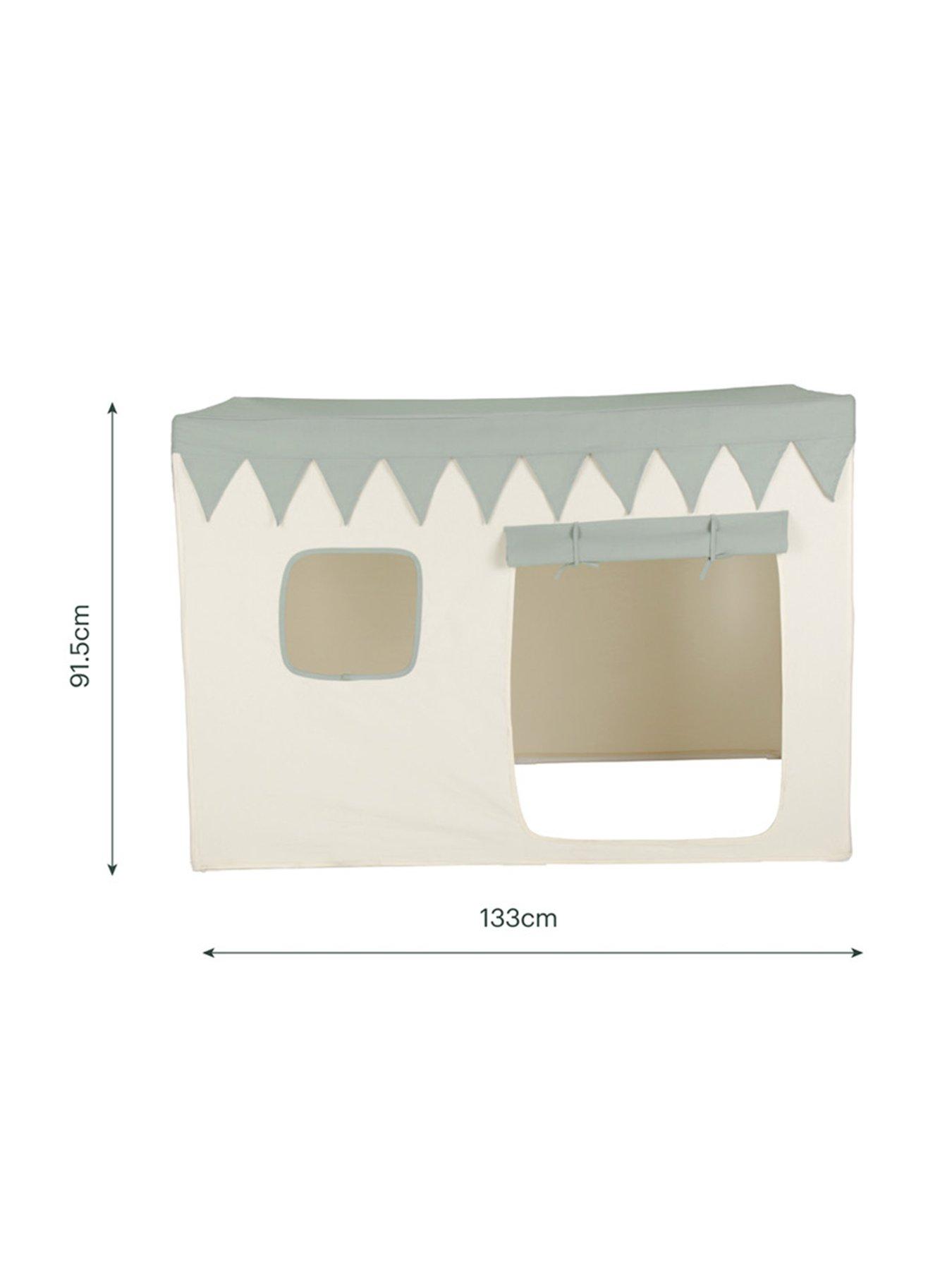 Image 6 of 6 of CuddleCo Play House with Bunting - Sea Salt