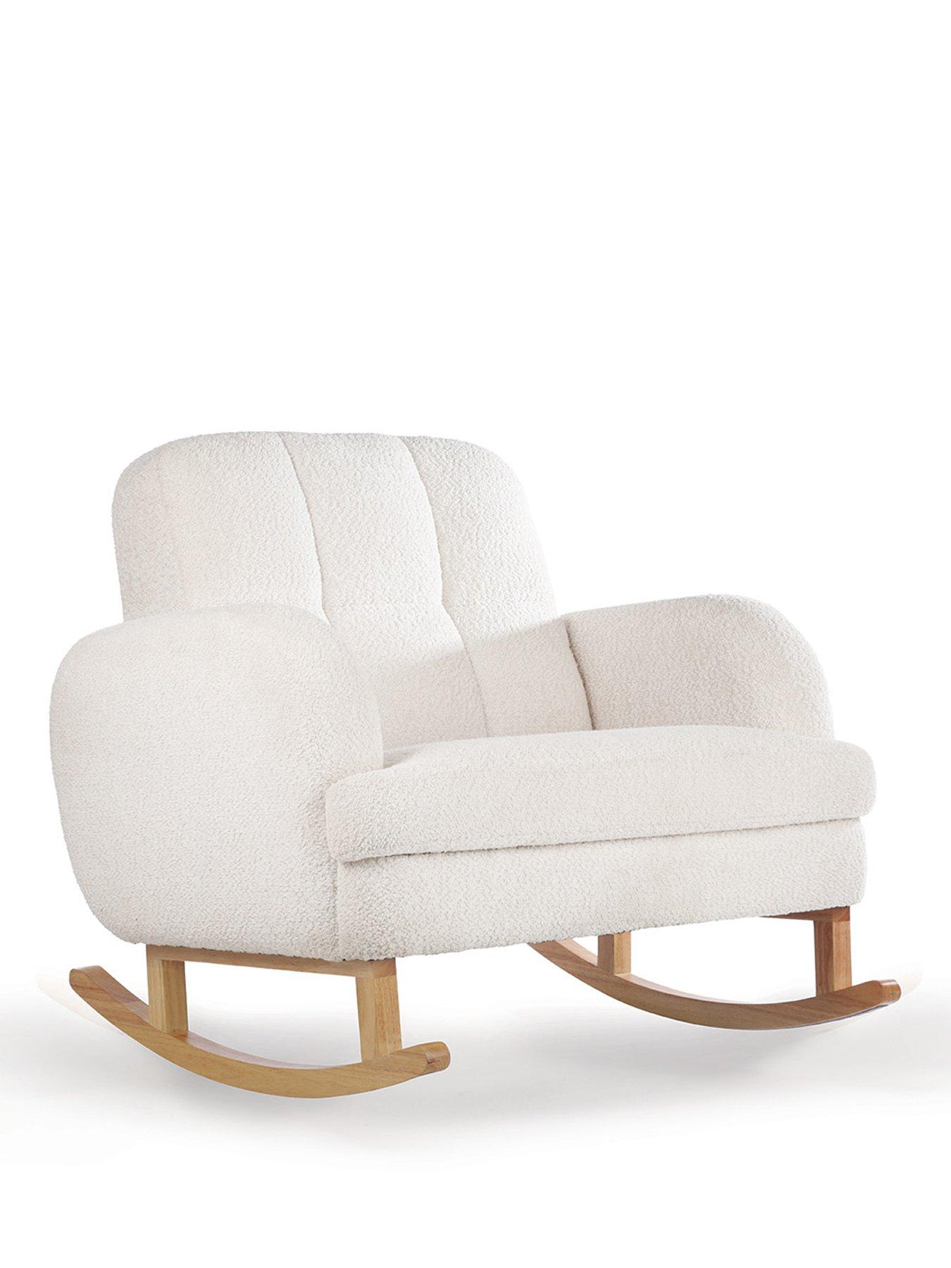 Image 2 of 8 of CuddleCo Etta Cuddle Nursing Chair - Boucle Off White