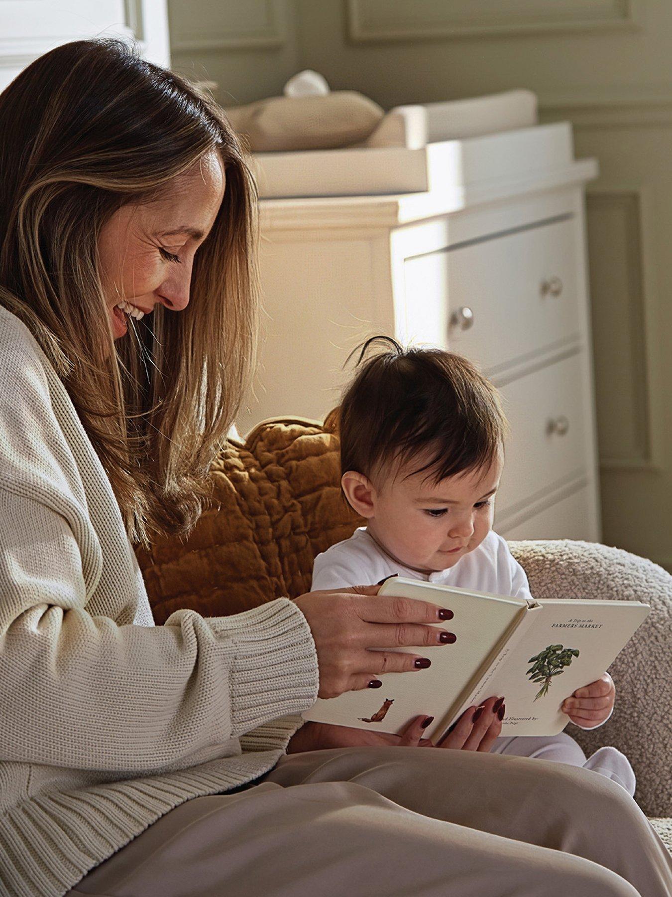 Image 3 of 8 of CuddleCo Etta Cuddle Nursing Chair - Boucle Off White