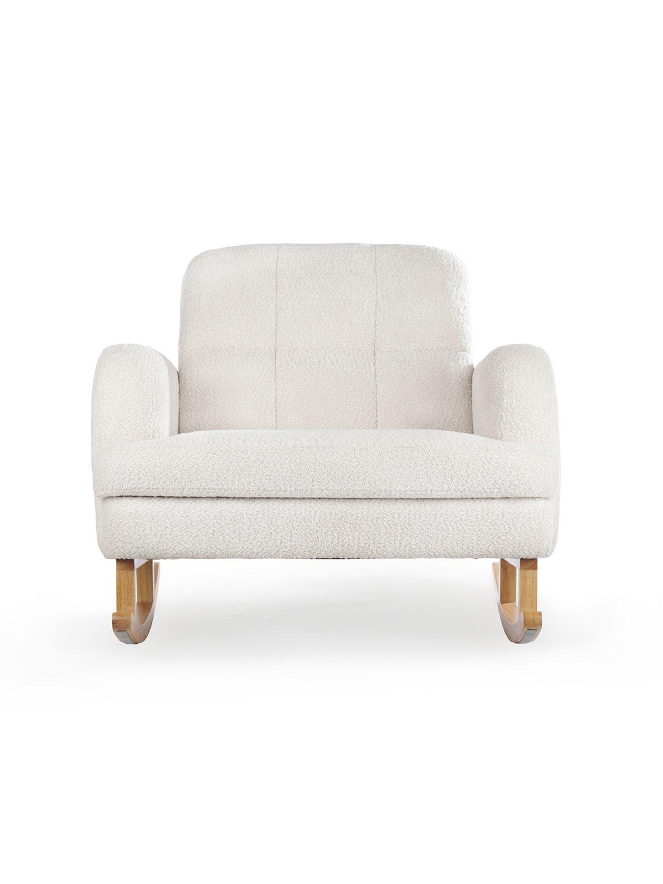 Image 5 of 8 of CuddleCo Etta Cuddle Nursing Chair - Boucle Off White